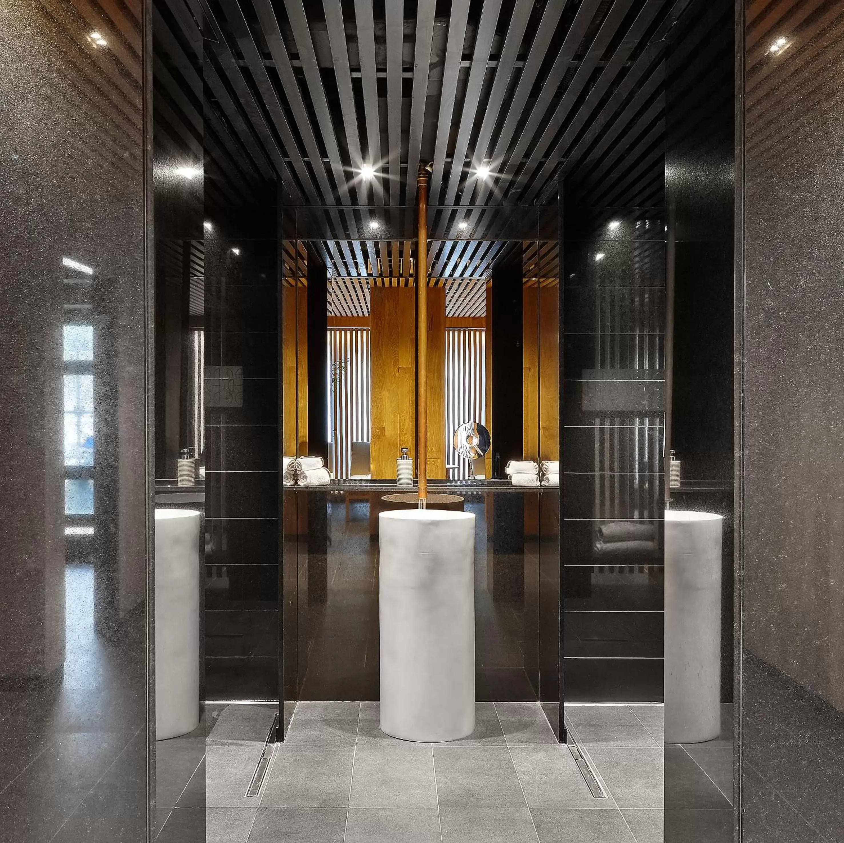 Hot Tub, Lobby/Reception in Gran Hotel Domine Bilbao