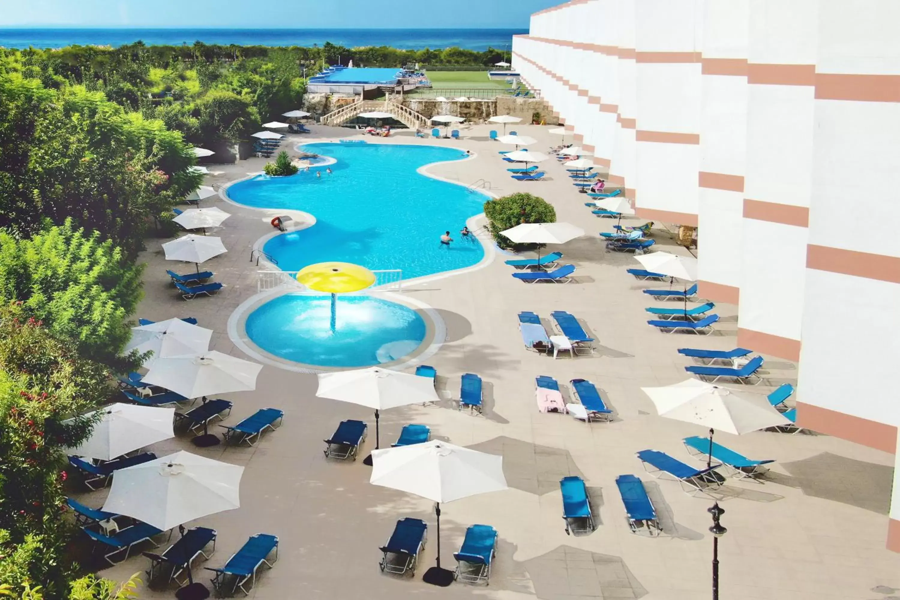 Swimming pool, Pool View in Avlida Hotel