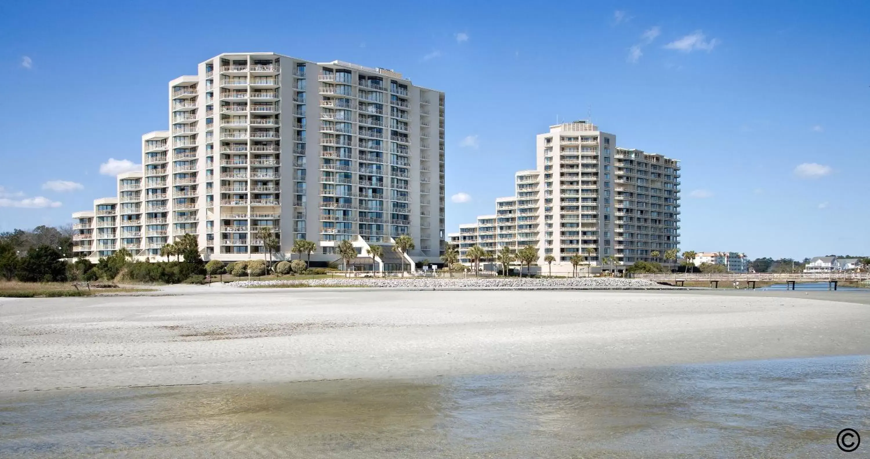 Beach in Ocean Creek Resort Beach in Ocean Creek Resort