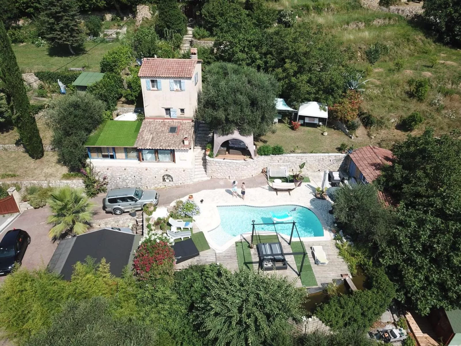 Bird's eye view in Mas Giro