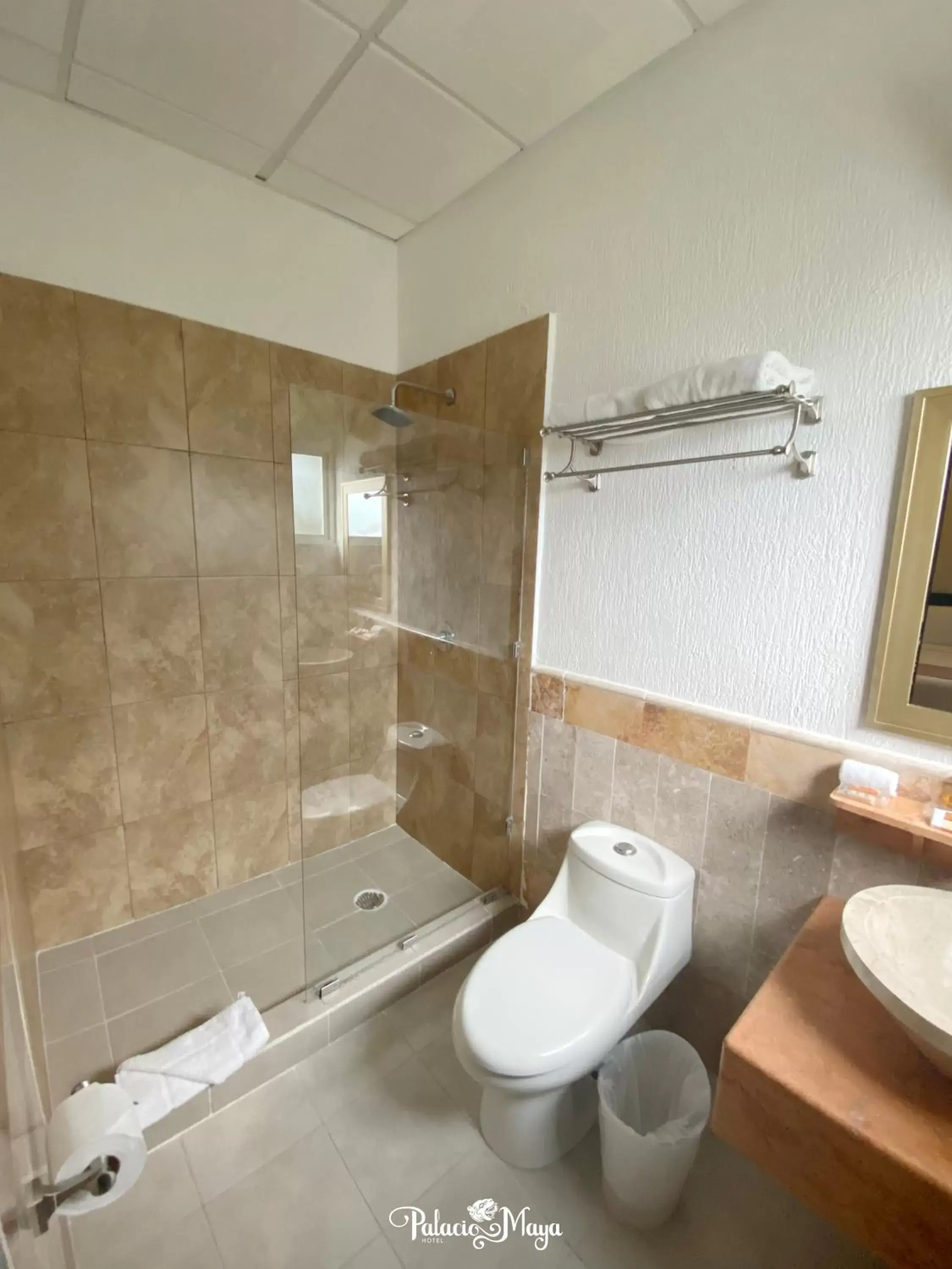 Bathroom in Hotel Palacio Maya