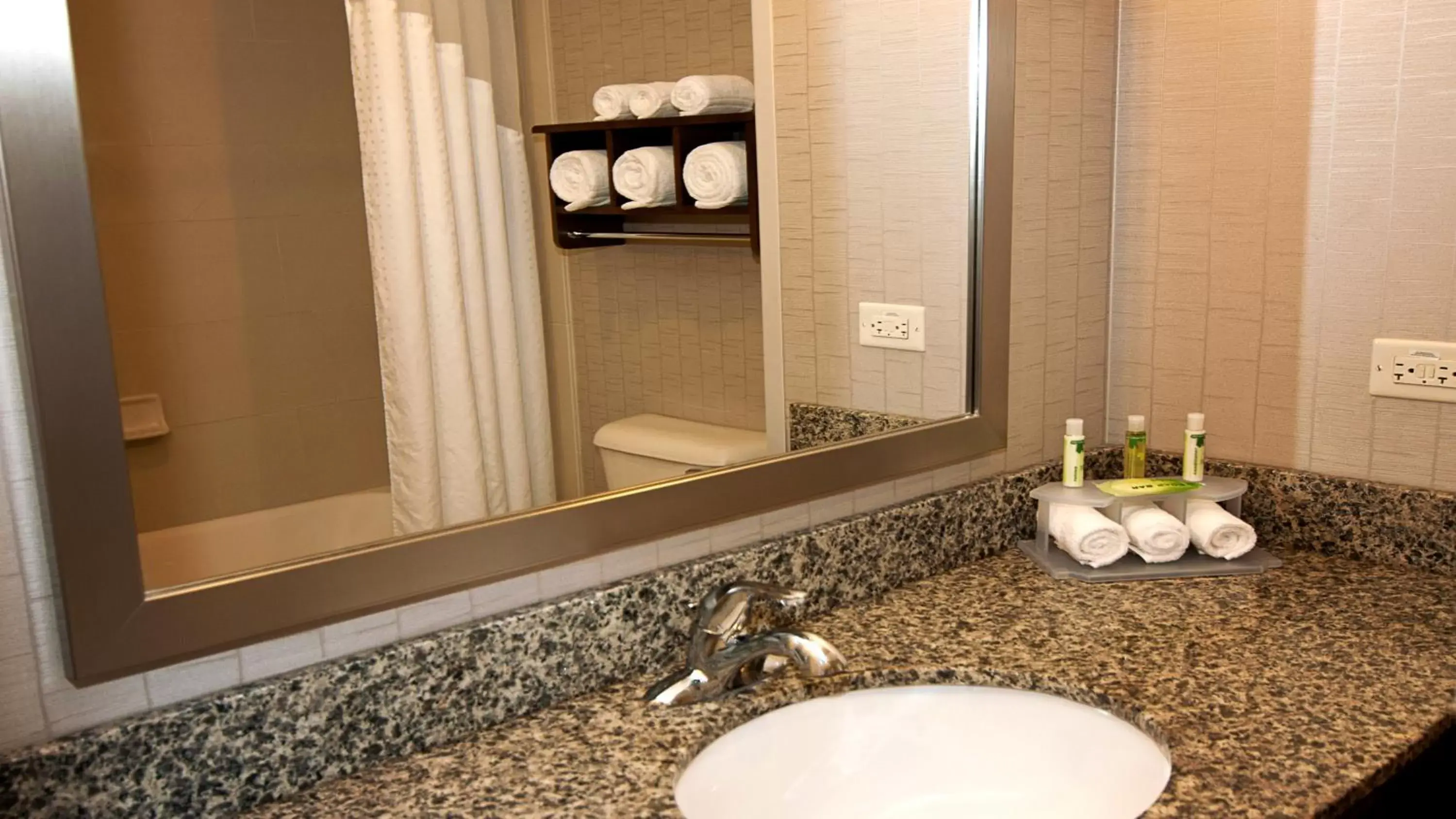 Bathroom in Holiday Inn Express Hotel & Suites Wichita Northeast, an IHG Hotel