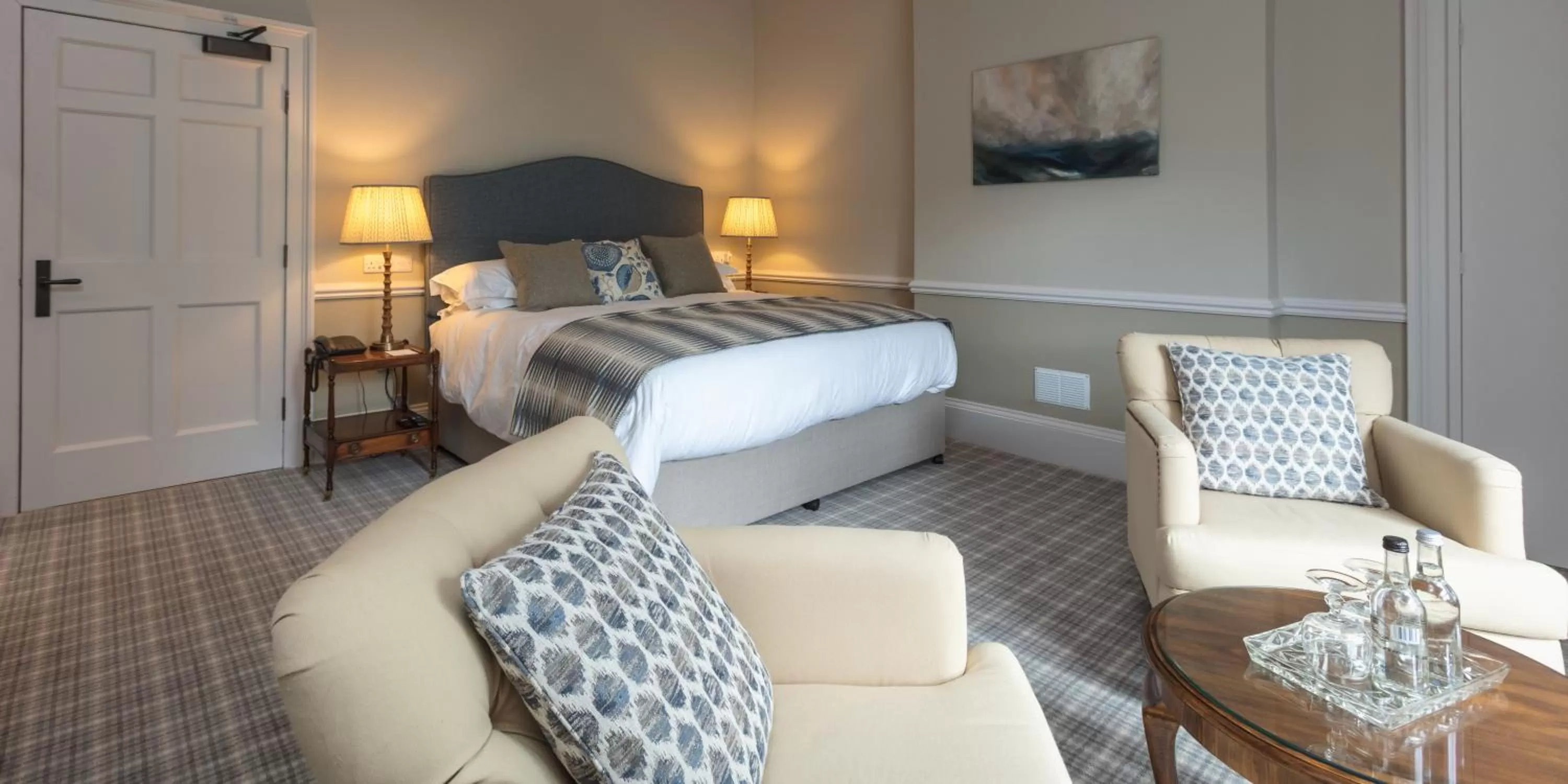 Bedroom, Bed in Farlam Hall Hotel & Restaurant