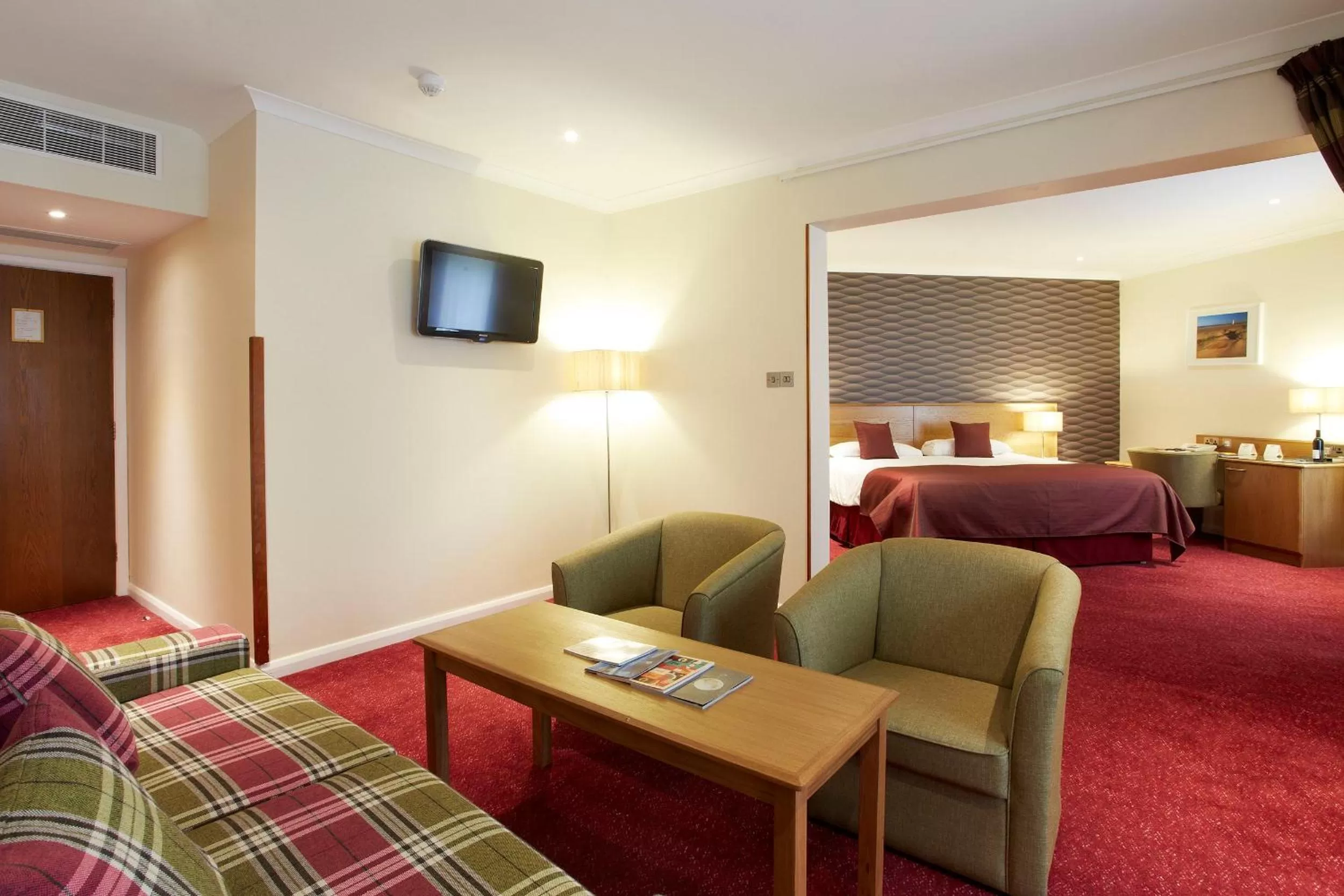 Bed in The Manor House At Celtic Manor