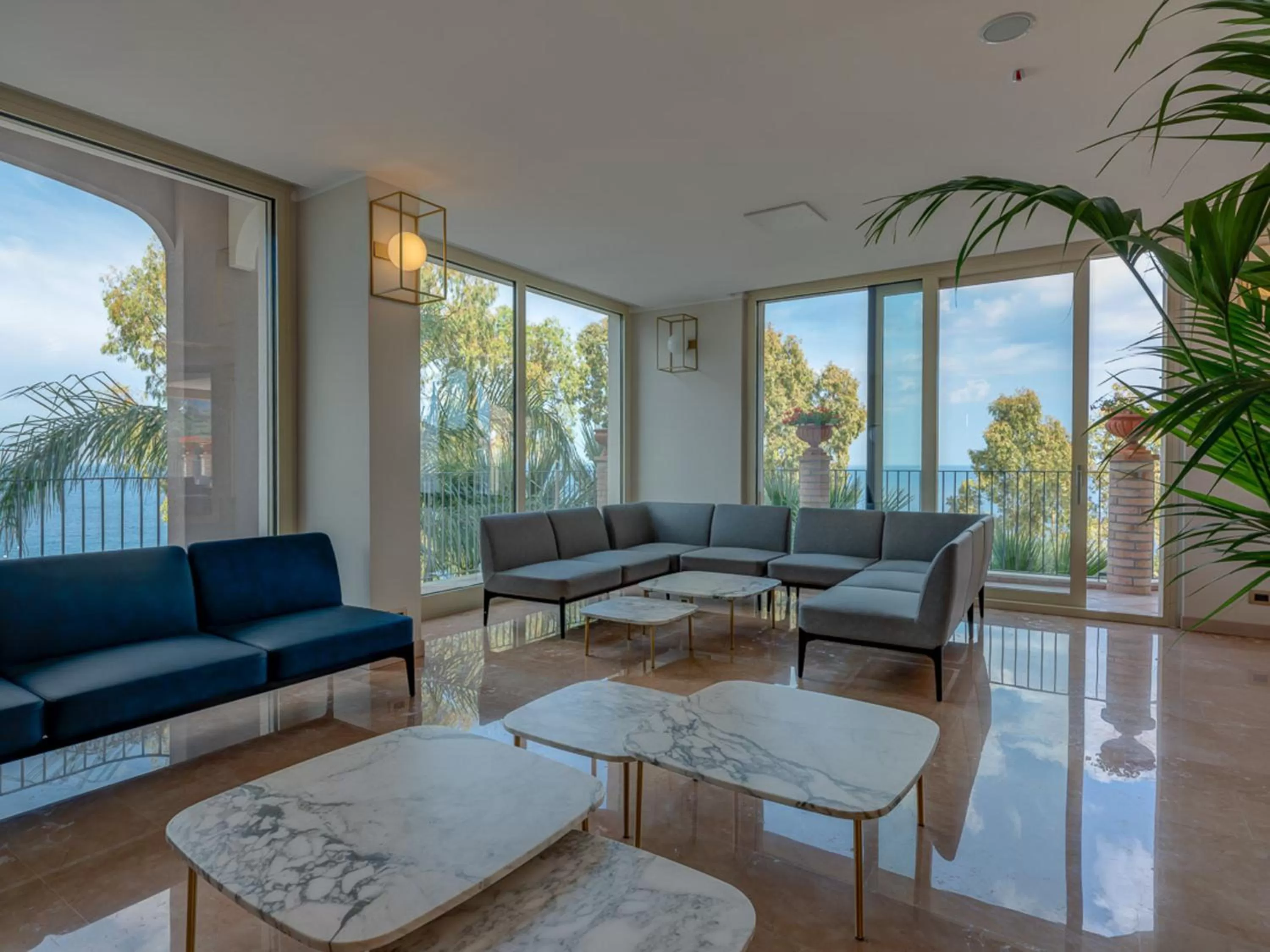 Lobby or reception in Hotel Antares