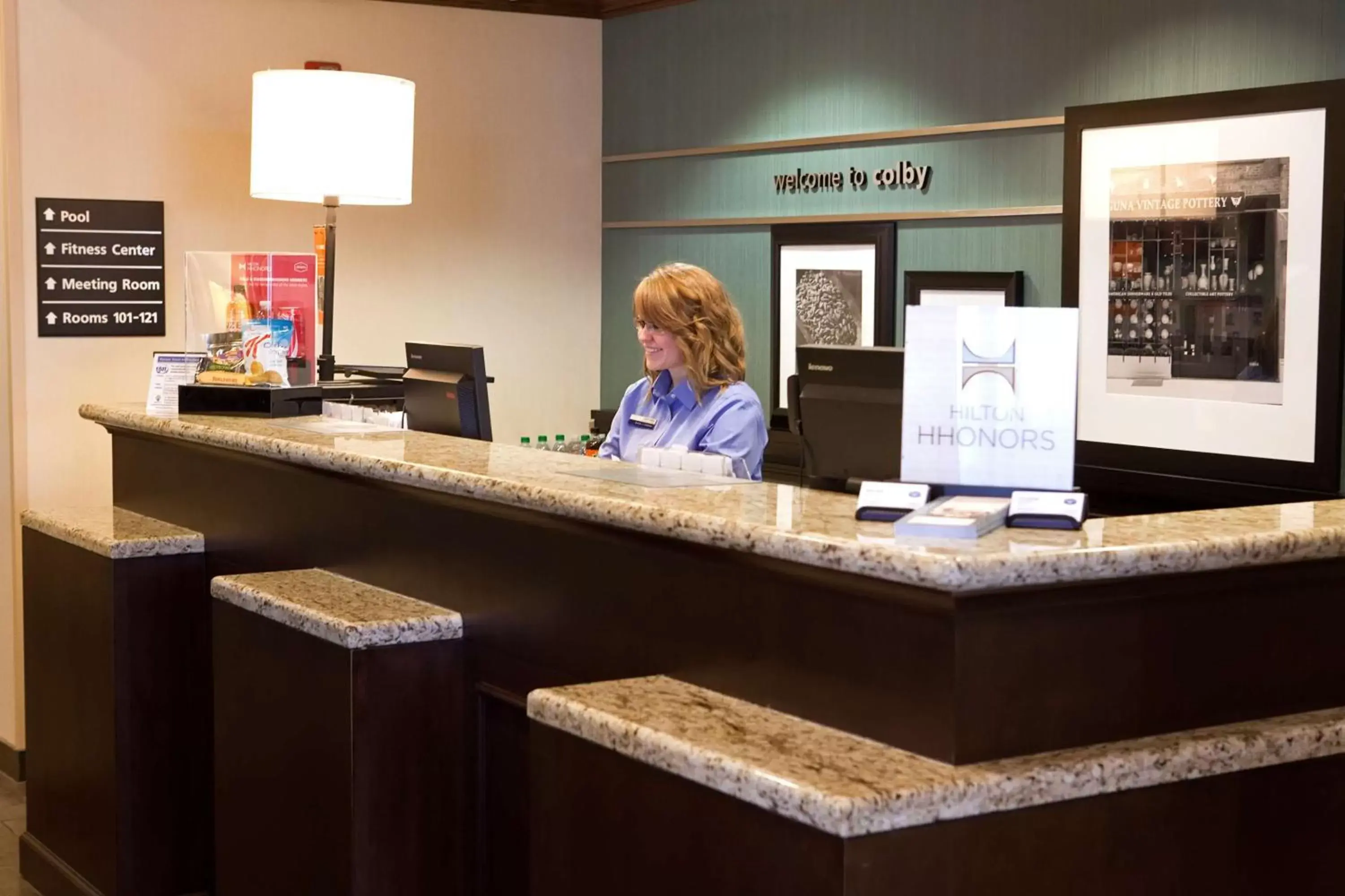 Lobby or reception, Lobby/Reception in Hampton Inn Colby