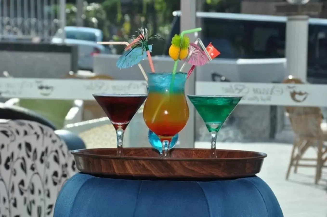 Alcoholic drinks in Ocean Blue High Class Hotel & SPA
