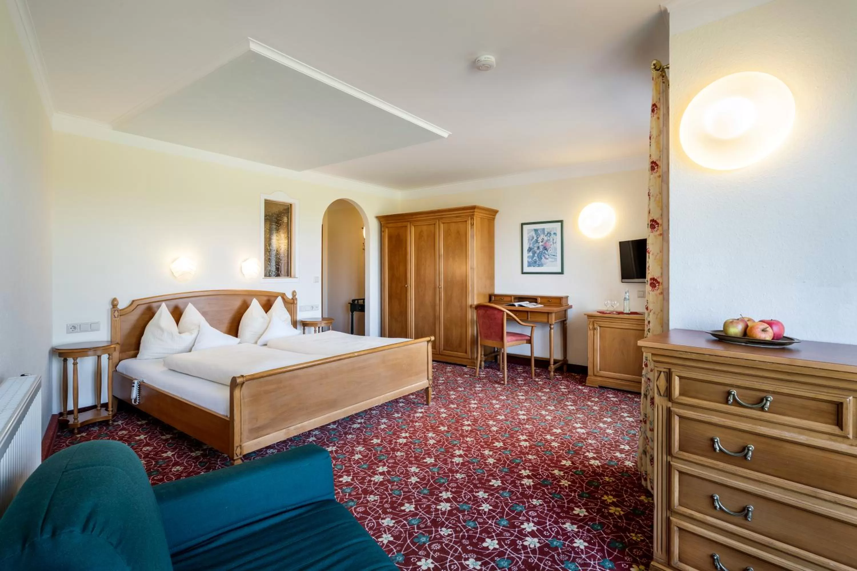 Double Room with Garden View in Hotel am Haslinger Hof