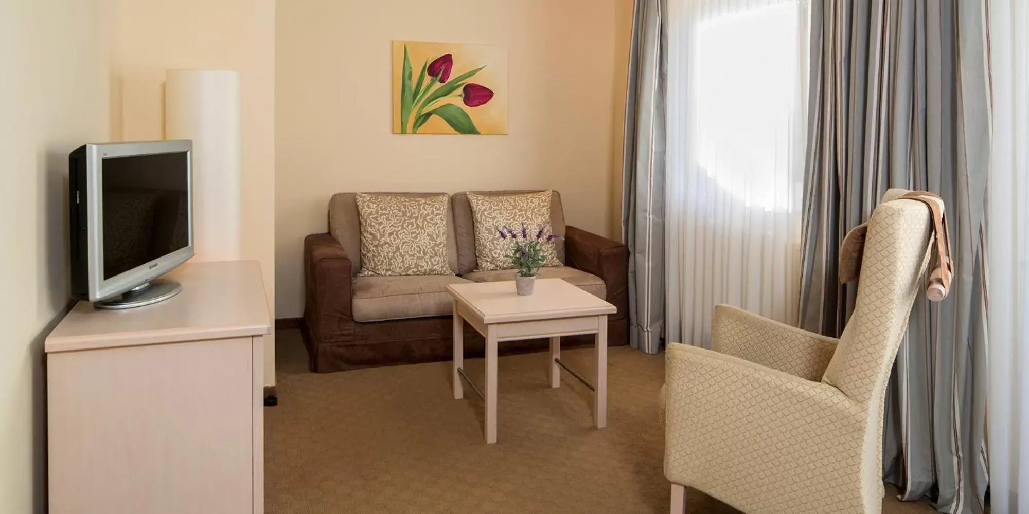 Living room, Seating Area in Hotel am Schlosspark garni