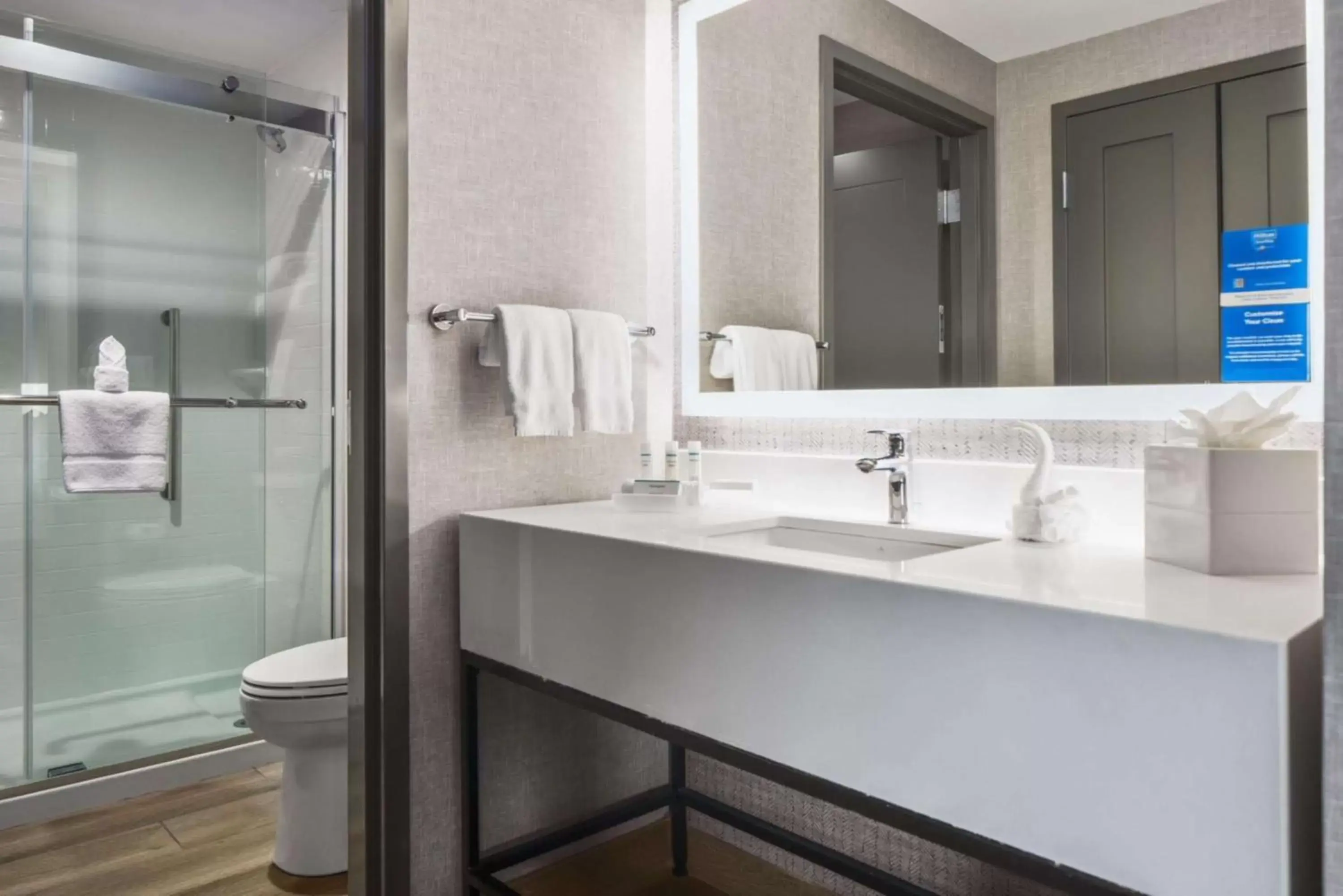 Bathroom in Homewood Suites by Hilton DFW Airport South, TX