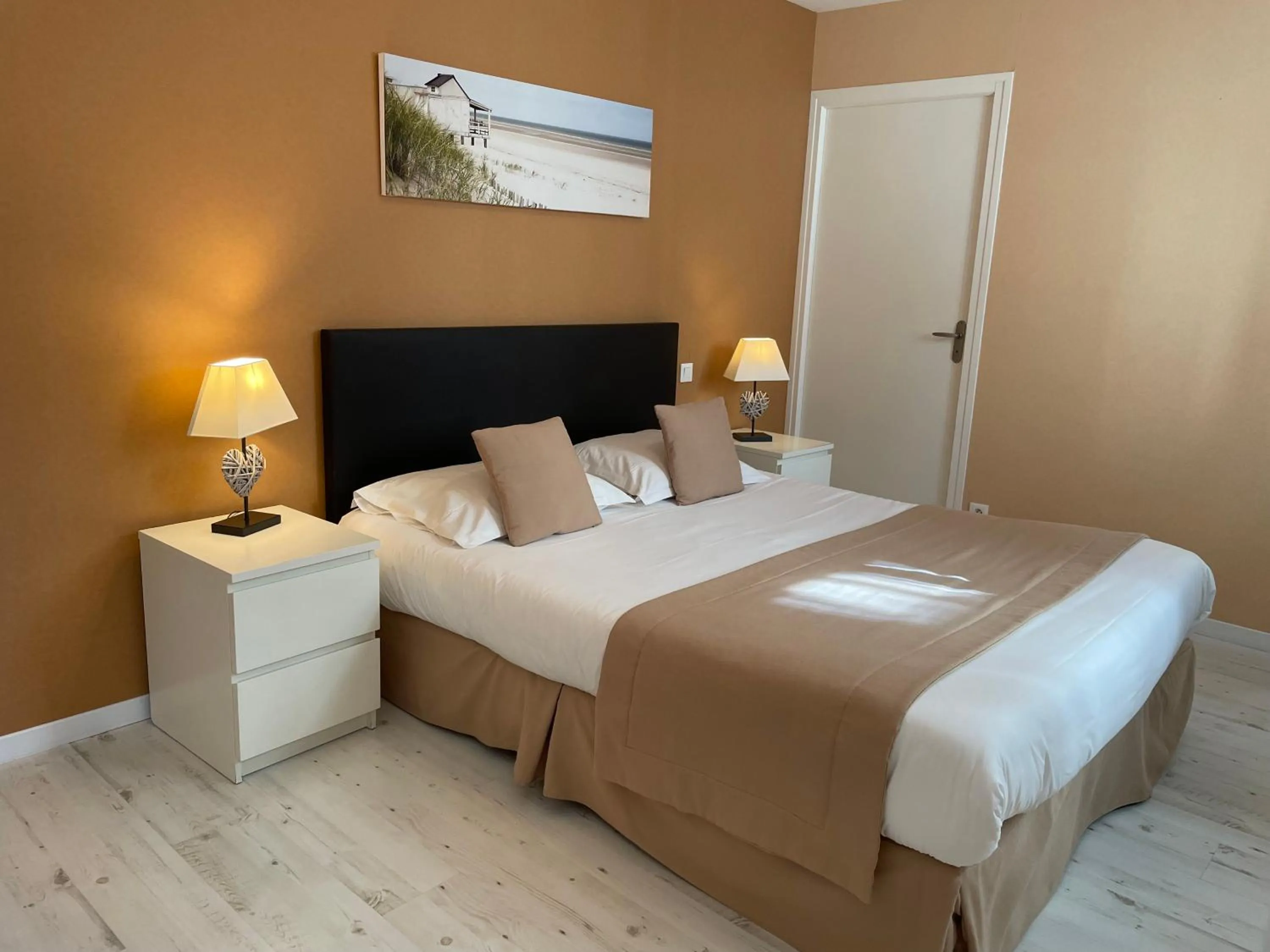 Photo of the whole room, Bed in Hôtel de la Plage