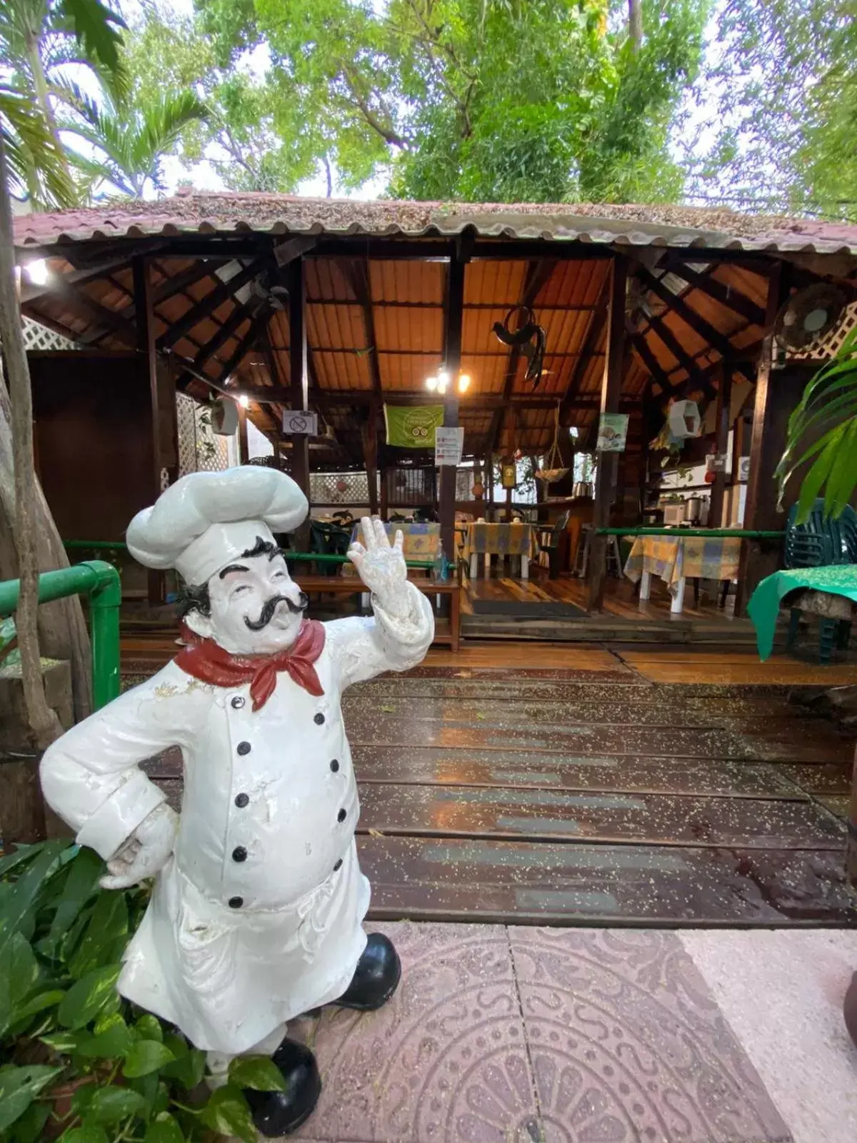 Restaurant/places to eat in Eco-hotel El Rey del Caribe