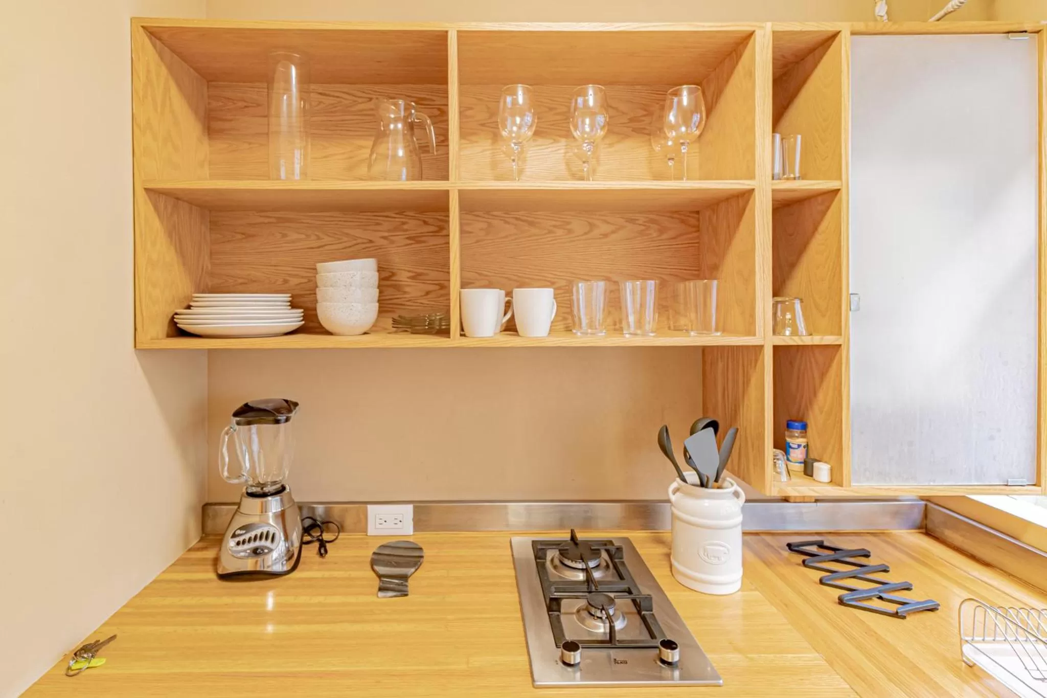 Kitchen or kitchenette in Mi Zona Lodging WTC