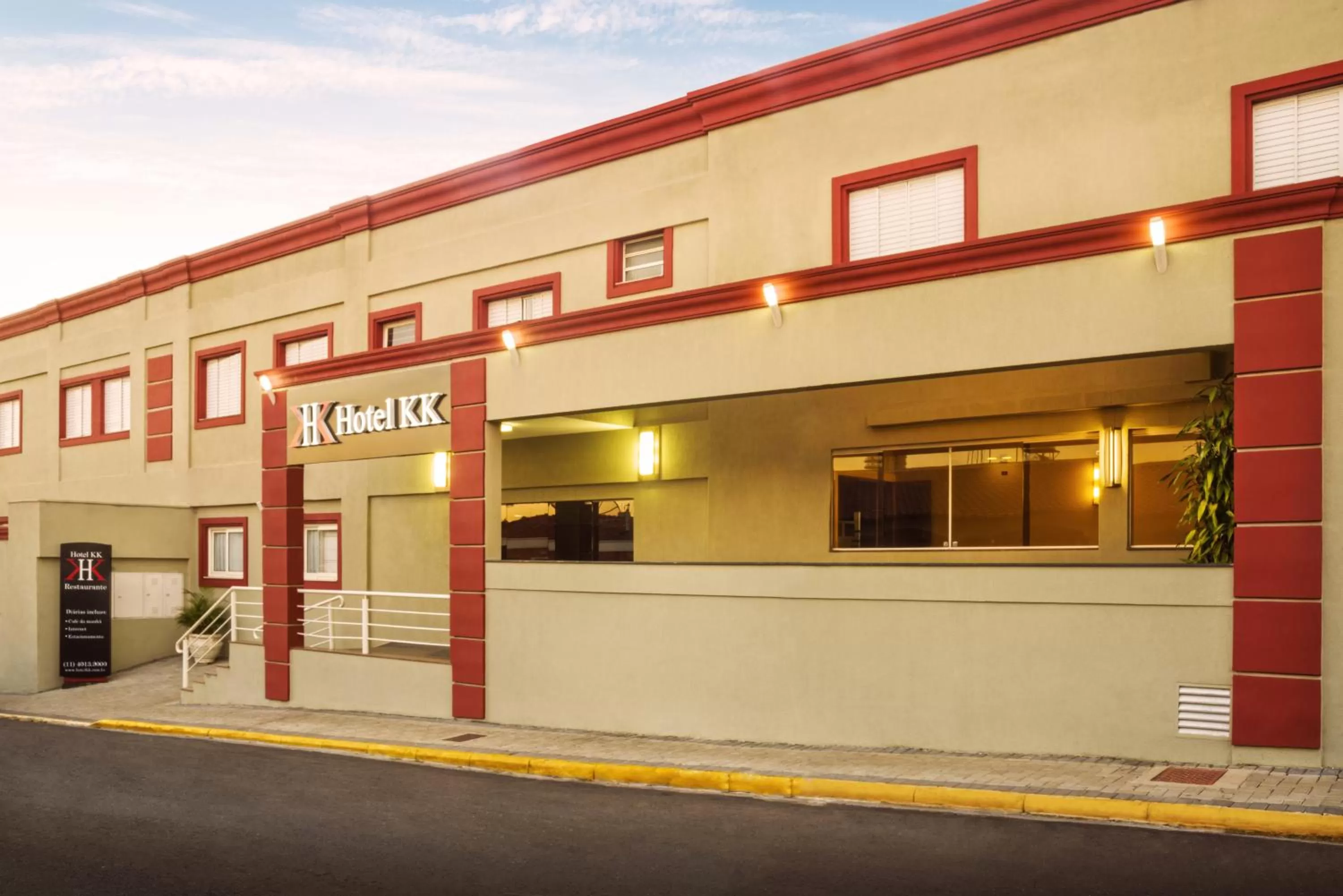 Facade/entrance in Hotel KK