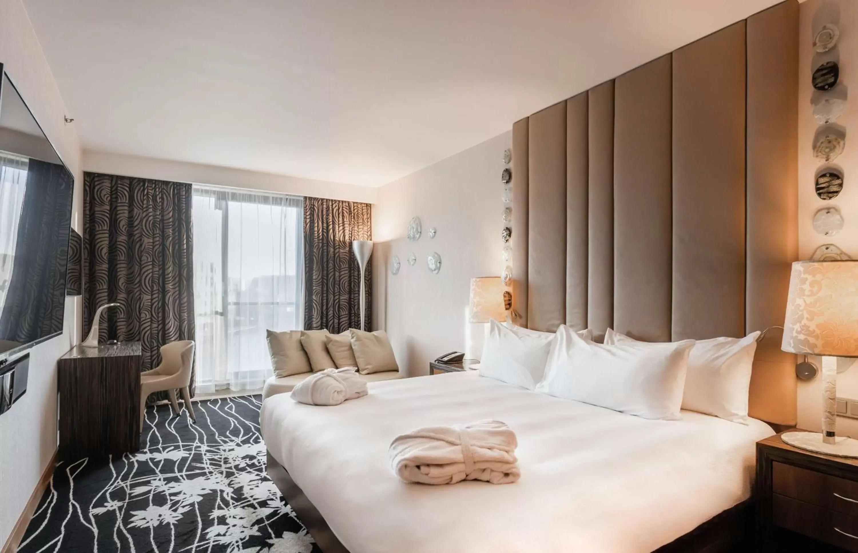 Bedroom, Bed in Hilton Gdansk