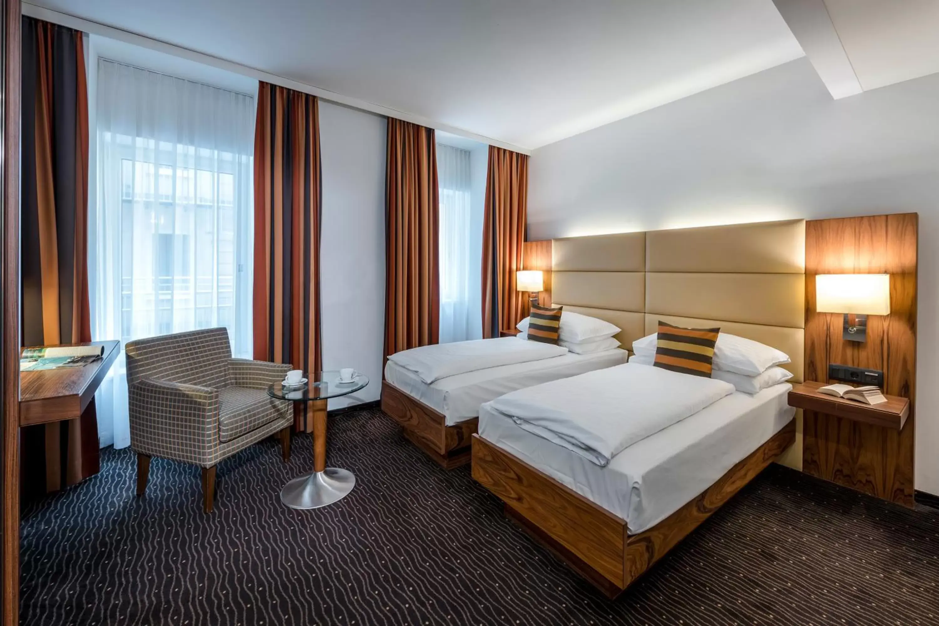 Photo of the whole room, Bed in Hotel IMLAUER Wien