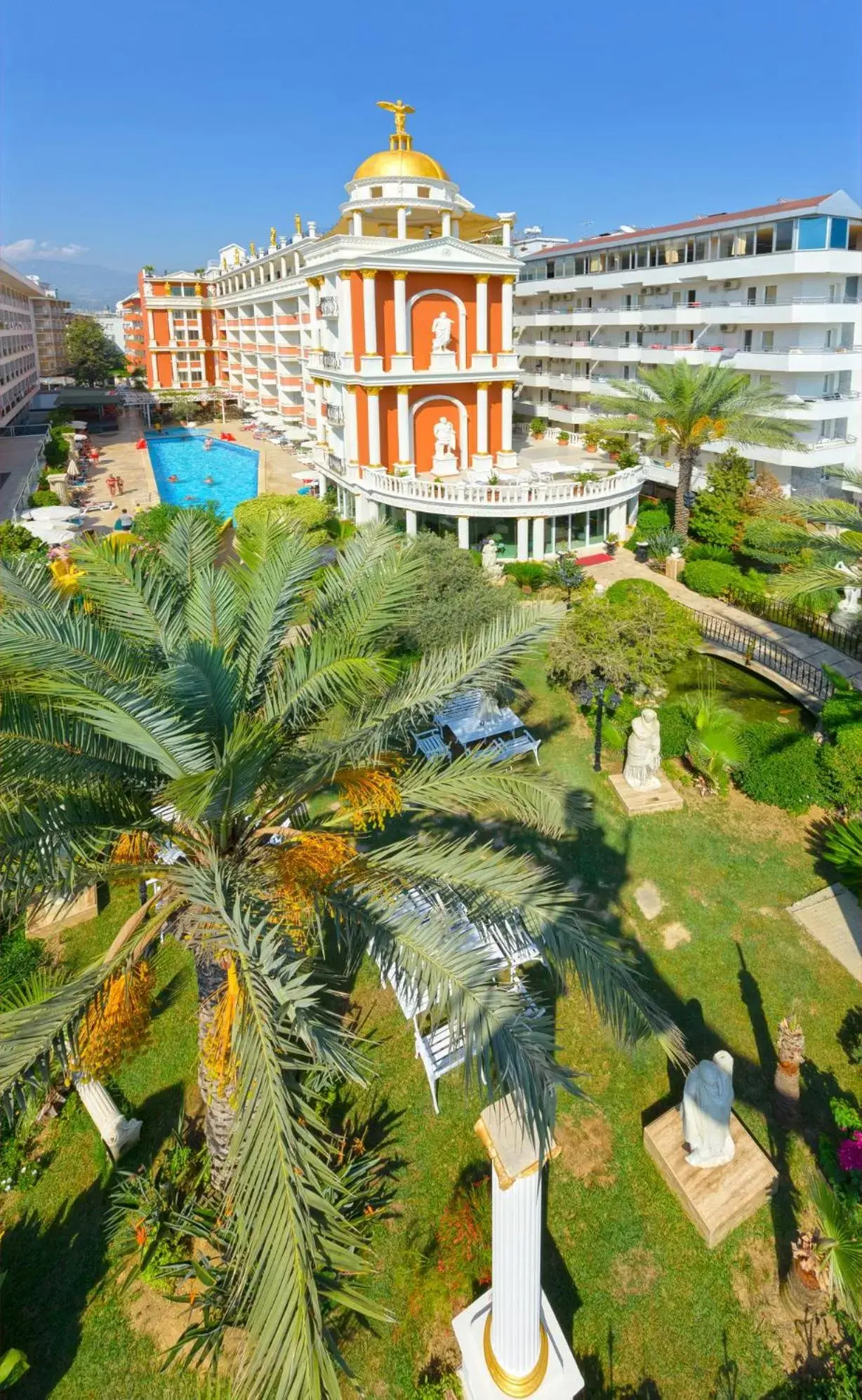 Bird's eye view, Property Building in Museum Hotel Antique Roman Palace - Adults Only Ultra All Inclusive