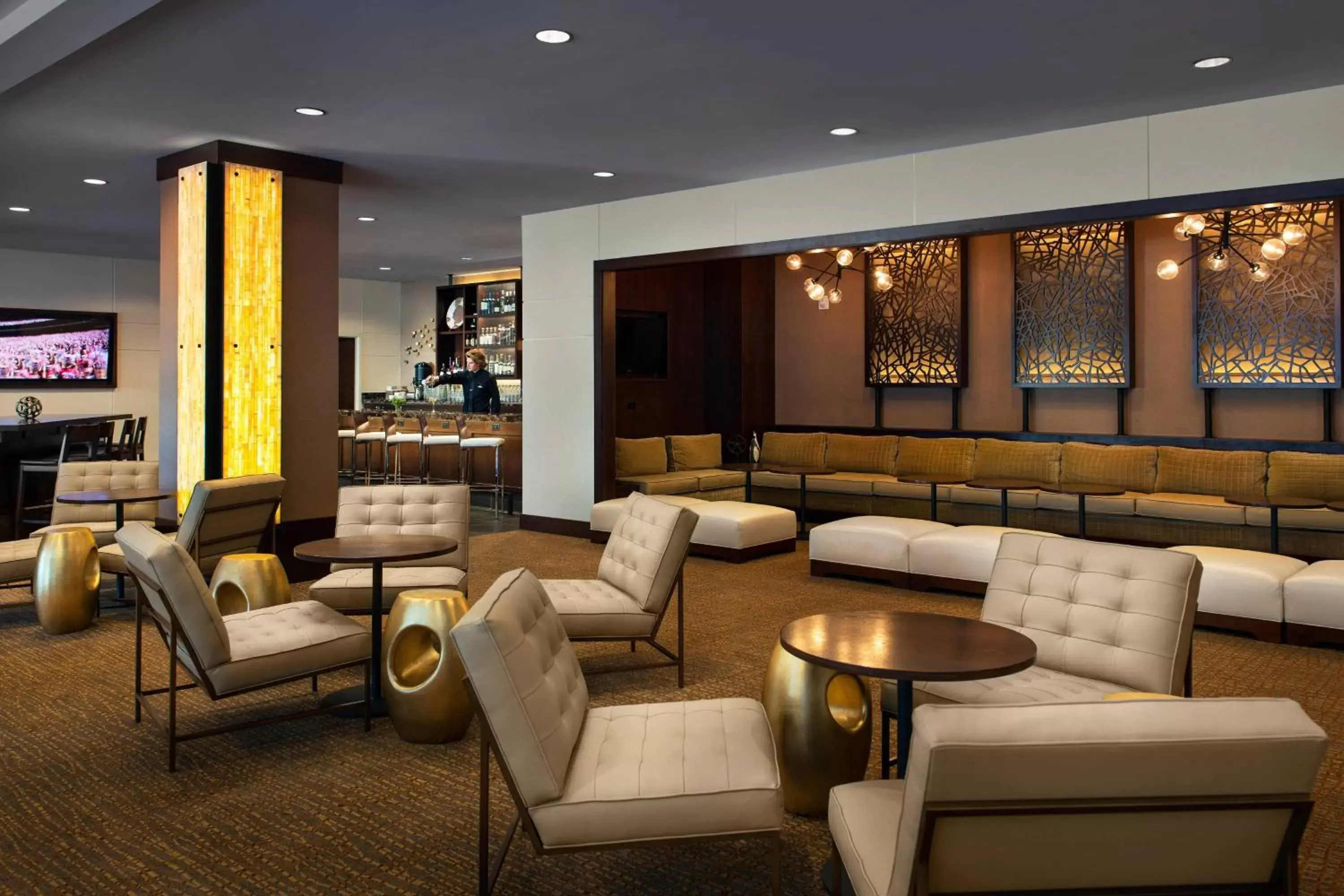 Photo of the whole room, Lounge/Bar in The Lincoln Marriott Cornhusker Hotel