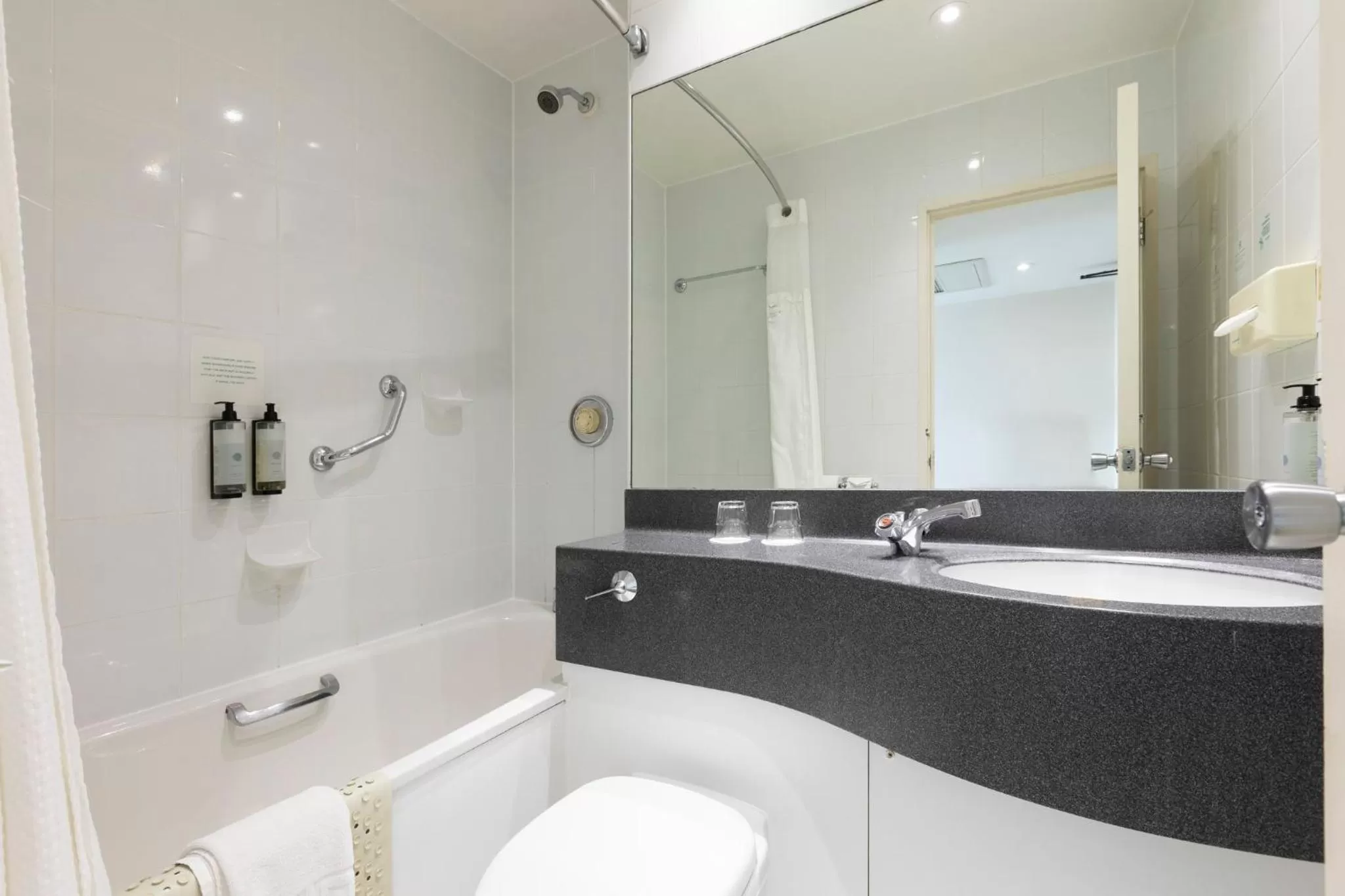 Bathroom in Holiday Inn Cardiff City Centre by IHG