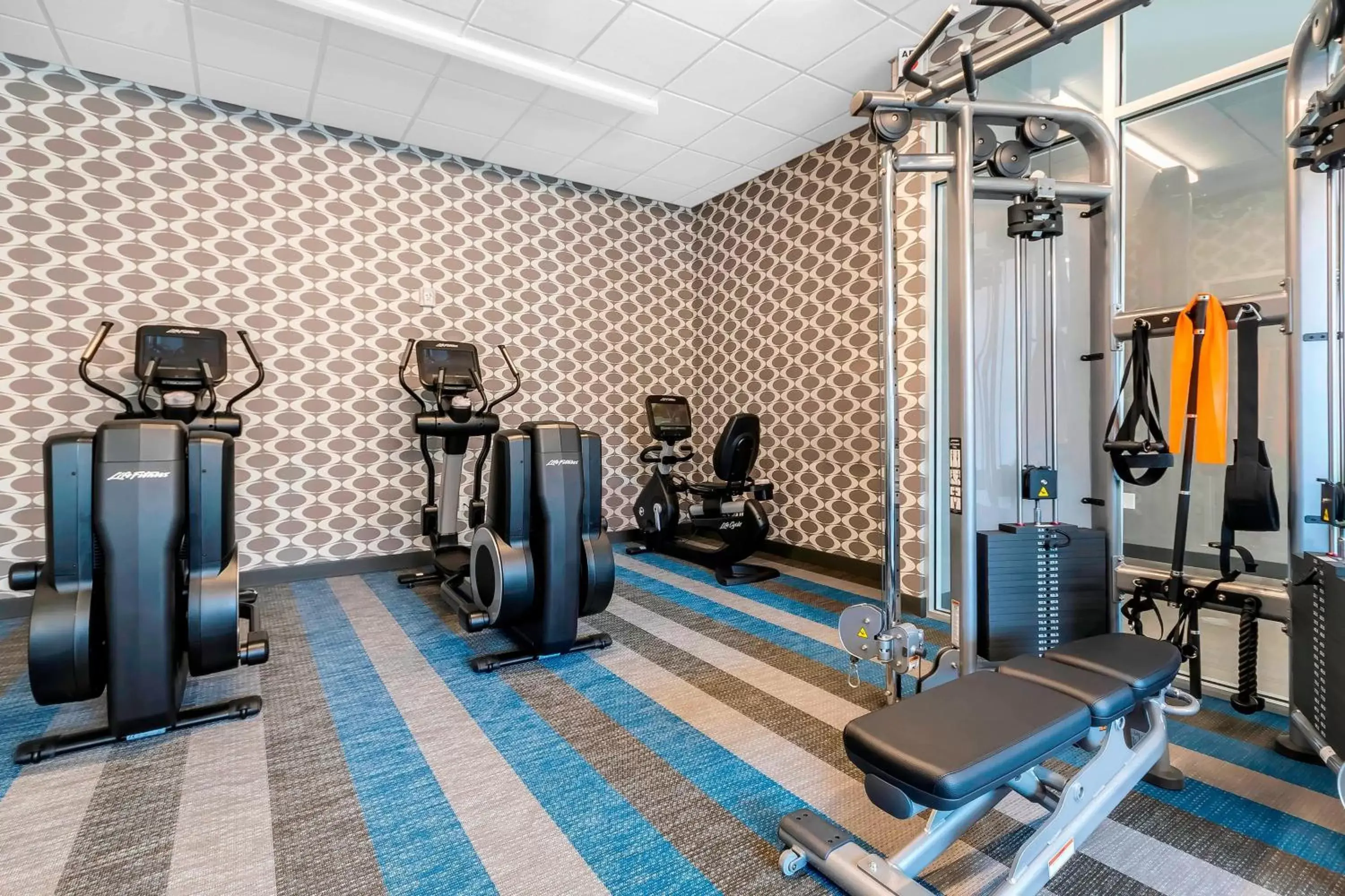 Fitness centre/facilities, Fitness Center/Facilities in Aloft Newport on the Levee