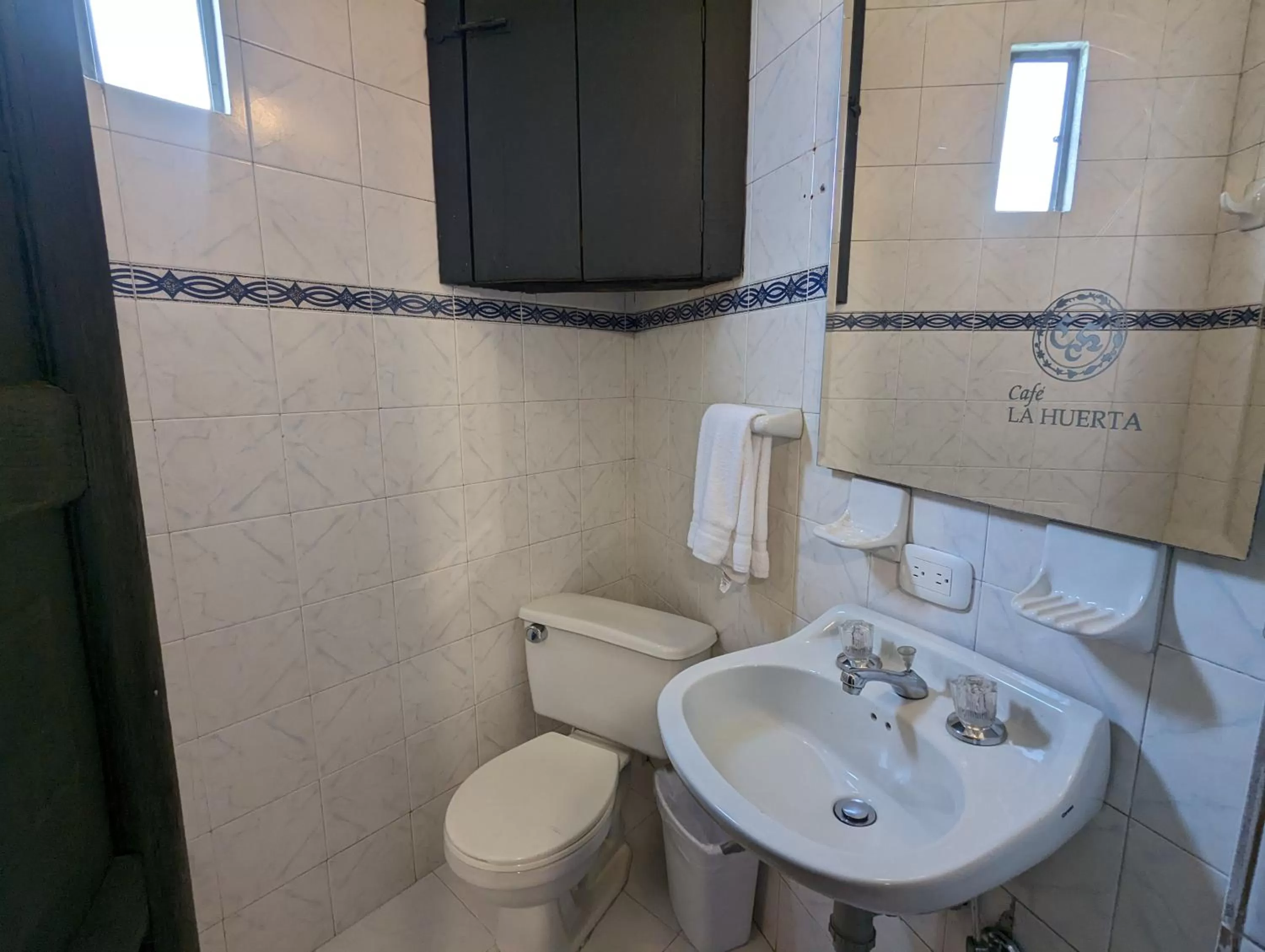 Bathroom in Posada Cafe La Huerta