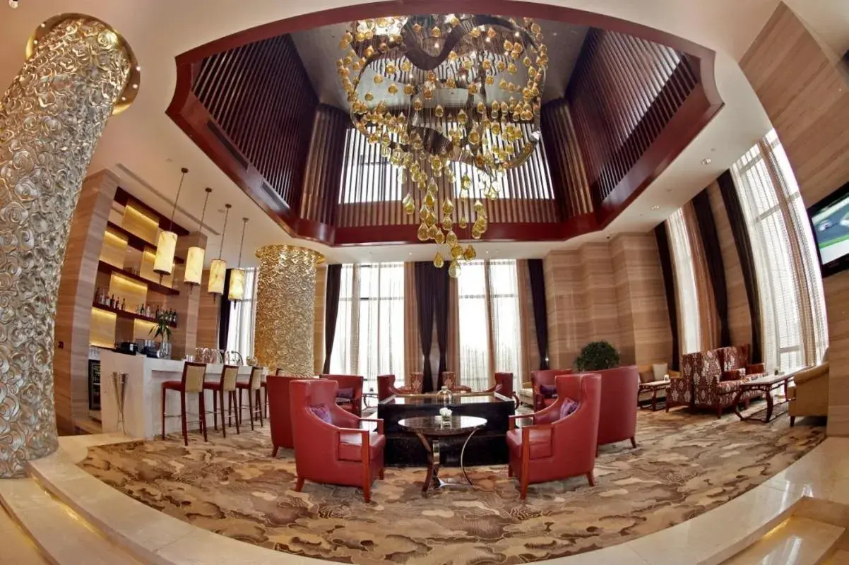 Lobby or reception, Lounge/Bar in Best Western Premier Hotel Hefei