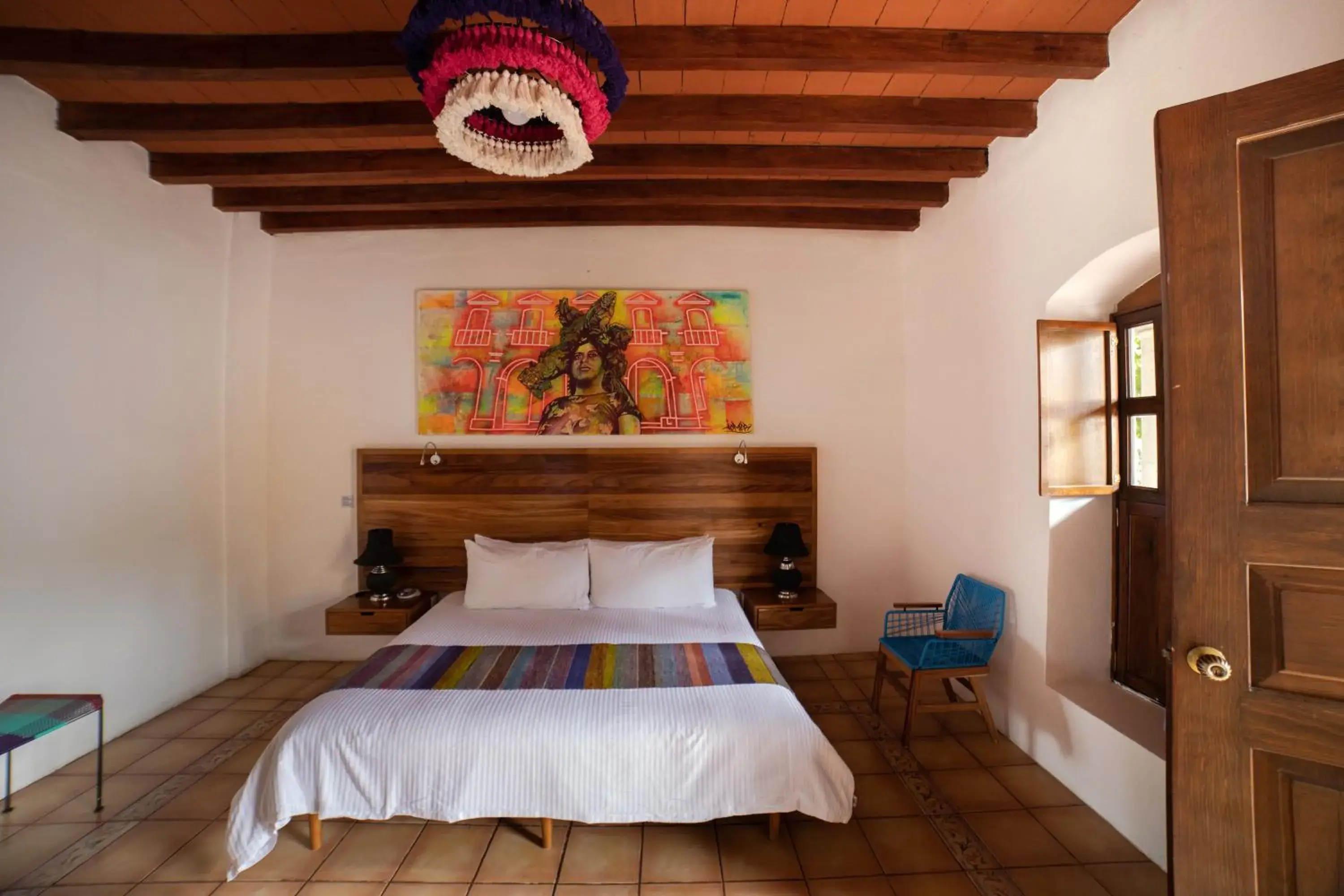 Bedroom, Bed in NaNa Vida Hotel Oaxaca
