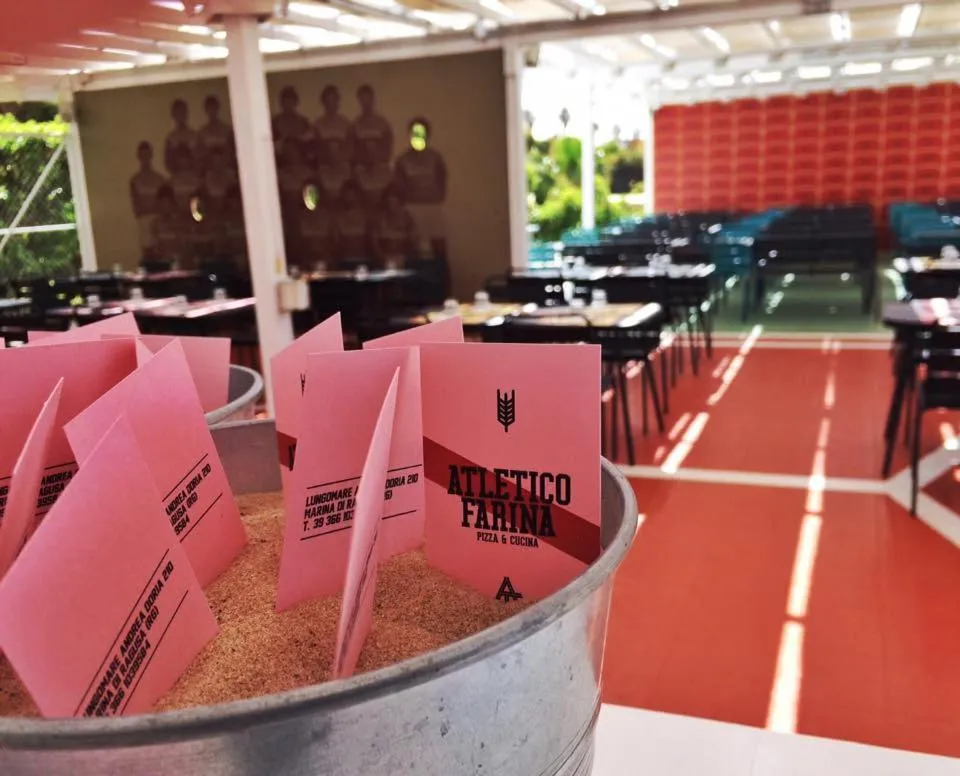 Restaurant/places to eat in Andrea Doria Hotel