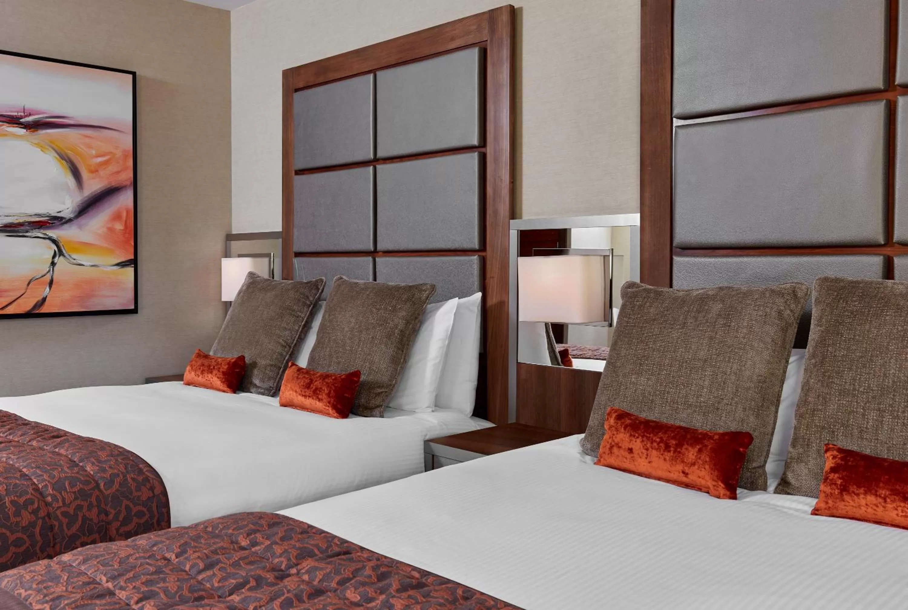 Superior Queen Room with Two Queen Beds in Leonardo Royal London Tower Bridge