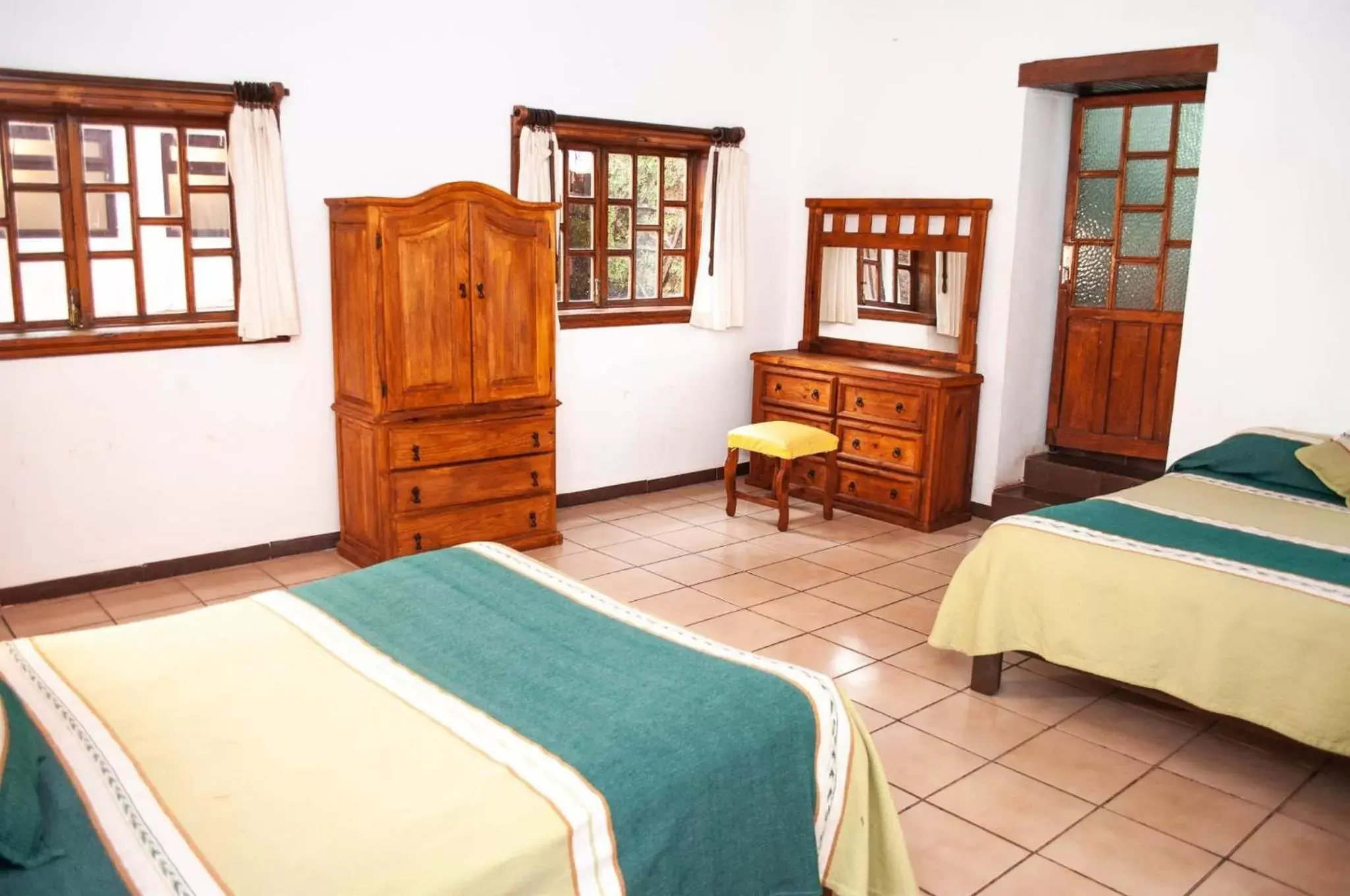 Bed in Mansión del Virrey