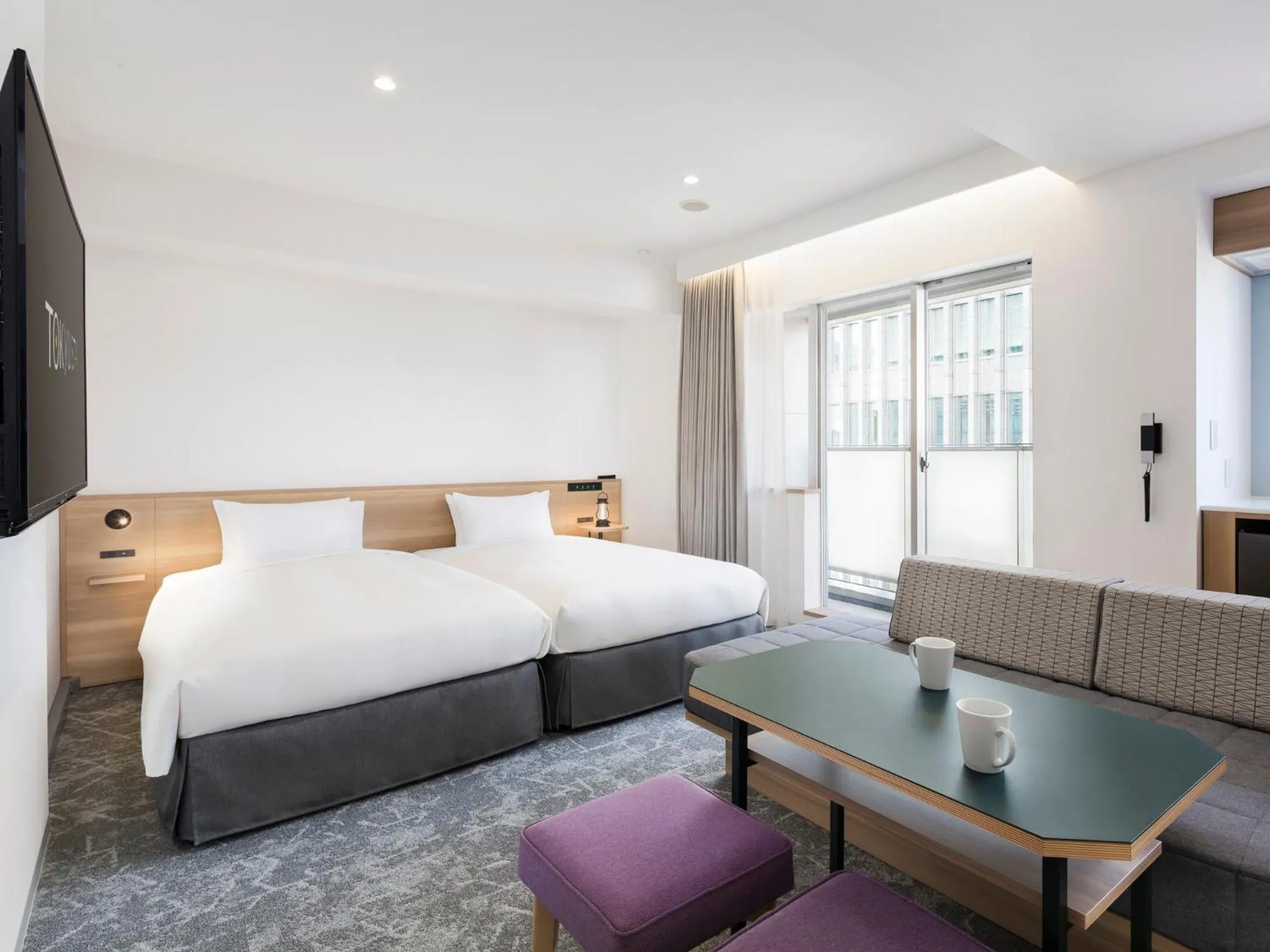 Photo of the whole room, Bed in Tokyu Stay Shibuya Shin-Minamiguchi