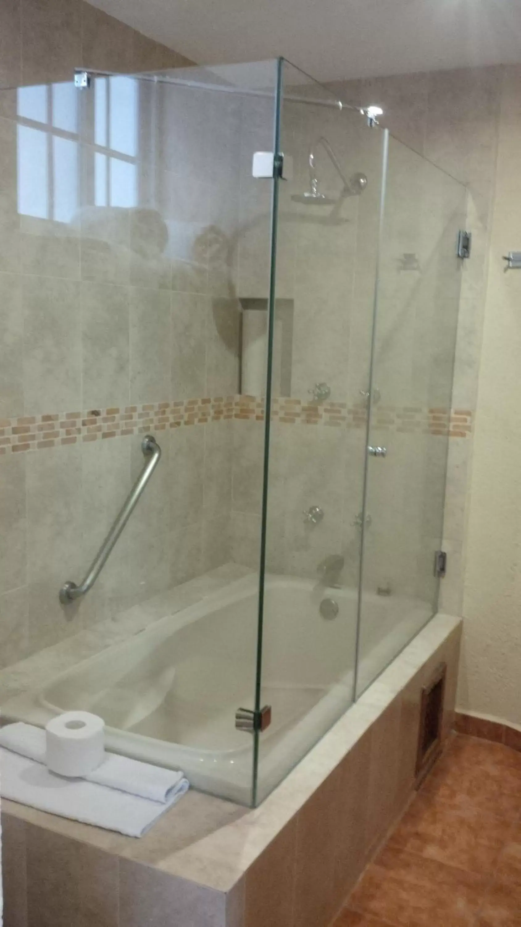 Shower, Bathroom in Hotel Boutique La Granja