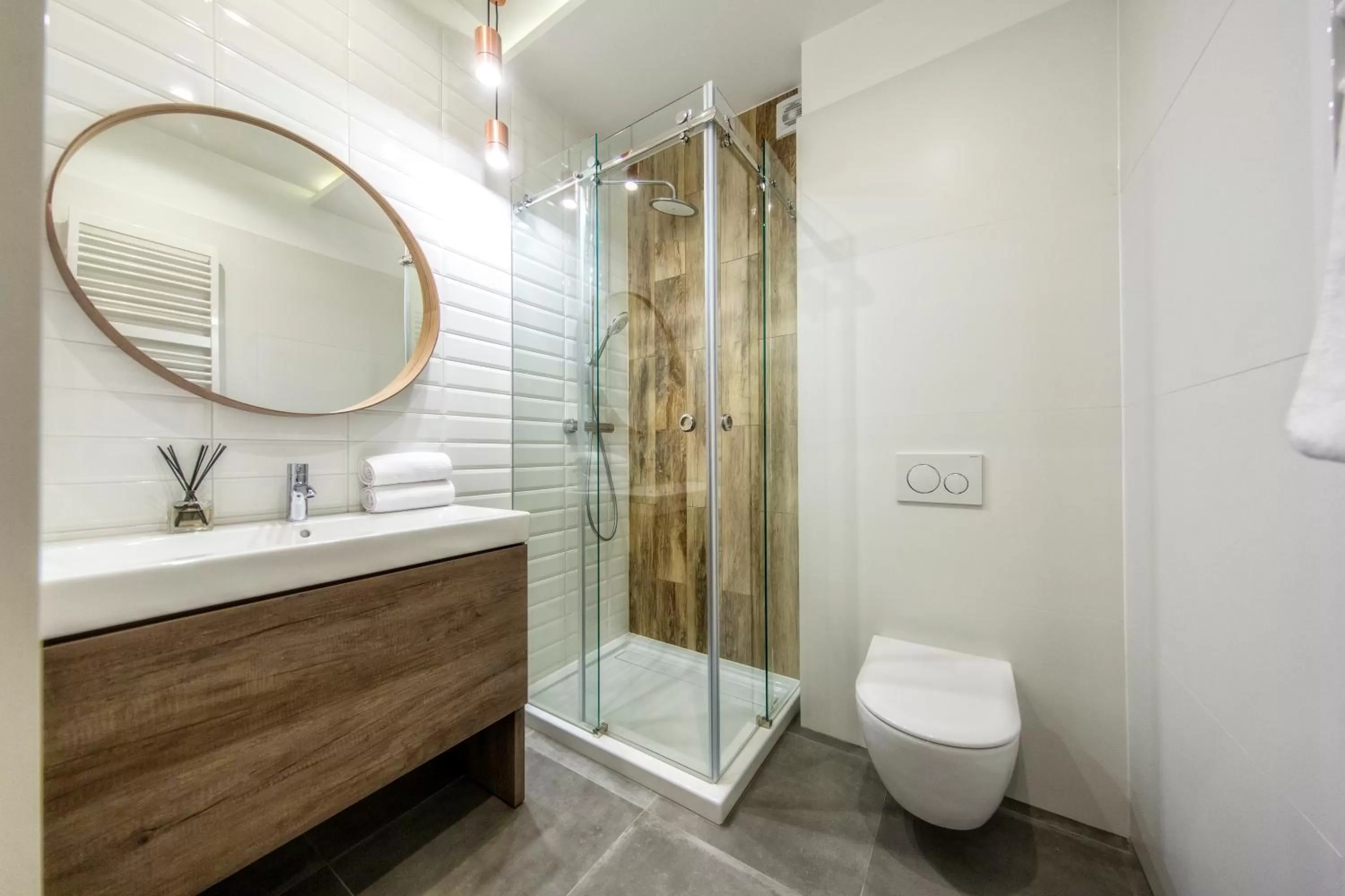 Bathroom in Aparthotel Giewont