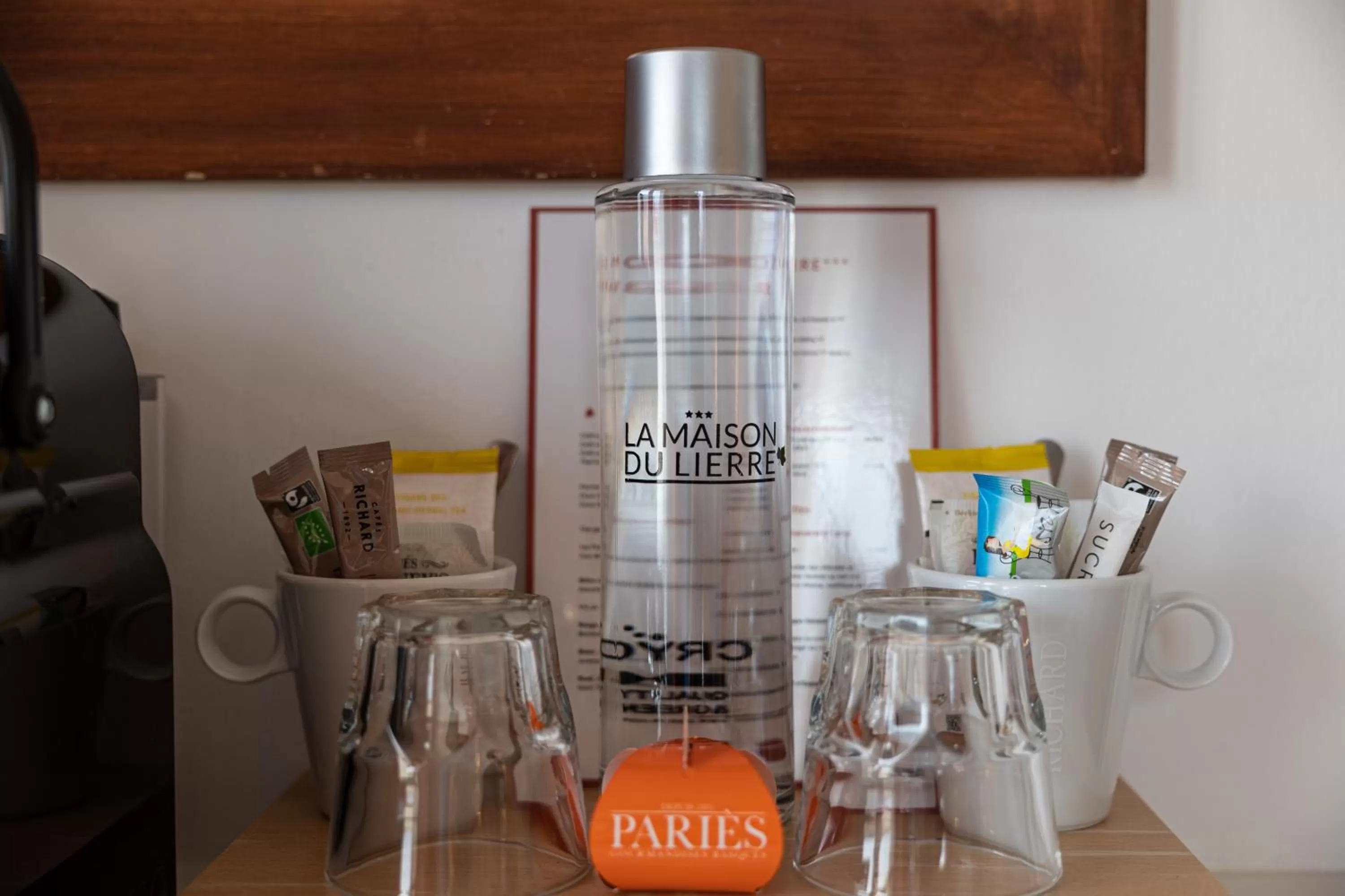 Decorative detail in Hôtel & Espace Bien-être La Maison du Lierre