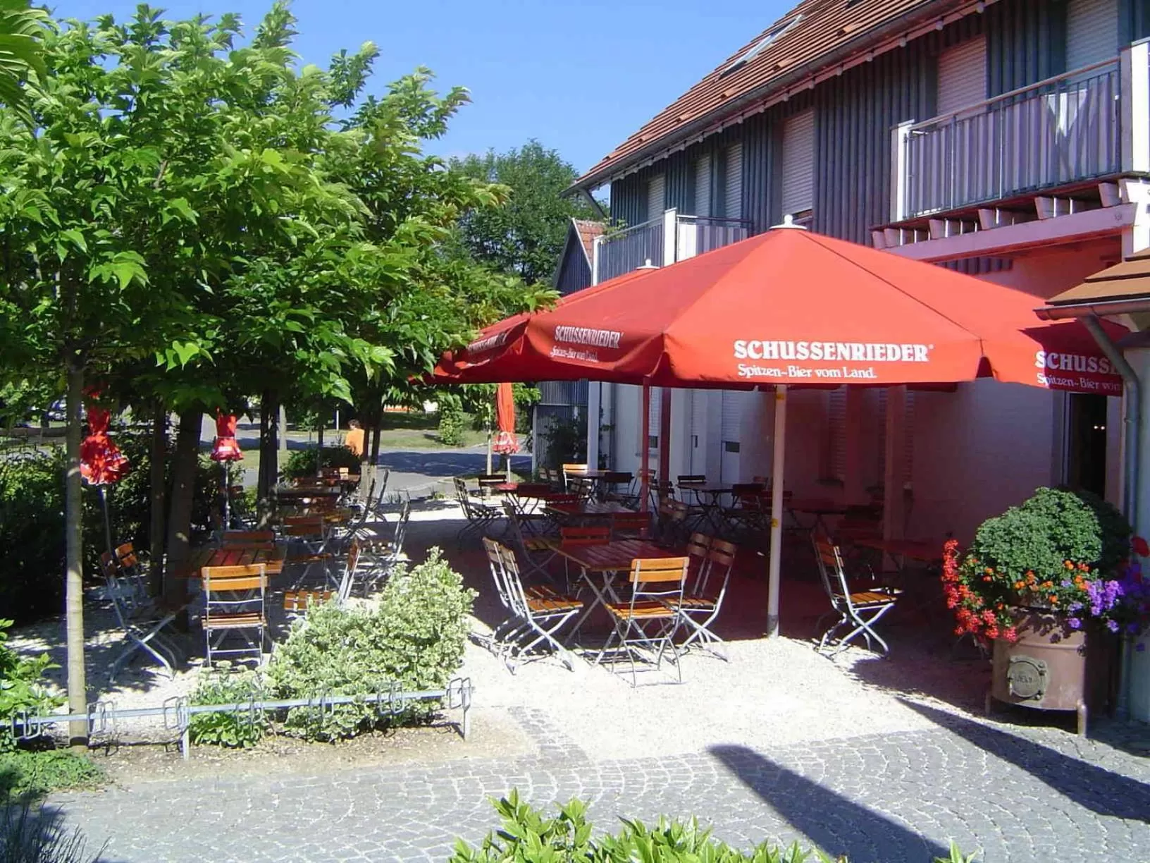 Garden in Hotel Wirtshaus Krone