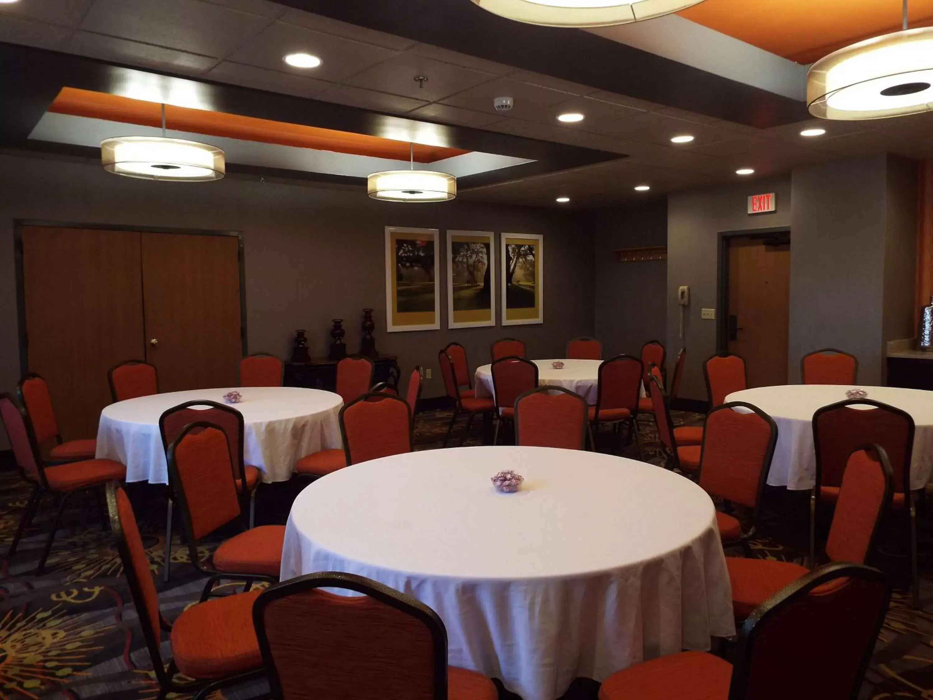 Meeting/conference room, Restaurant/Places to Eat in Hampton Inn Clinton