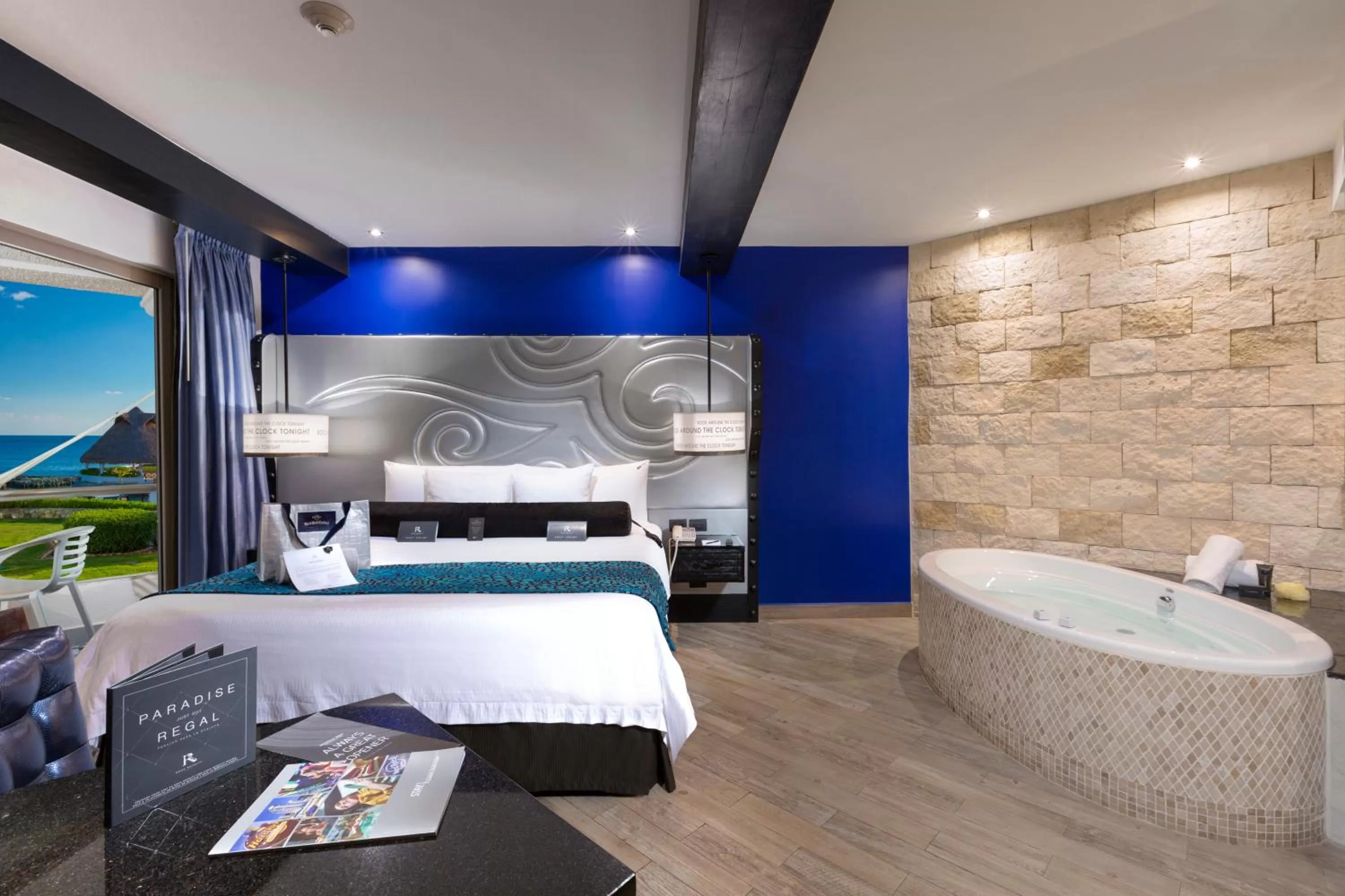 Bedroom, Bed in Hard Rock Hotel Riviera Maya - Heaven Adults Only - All Inclusive