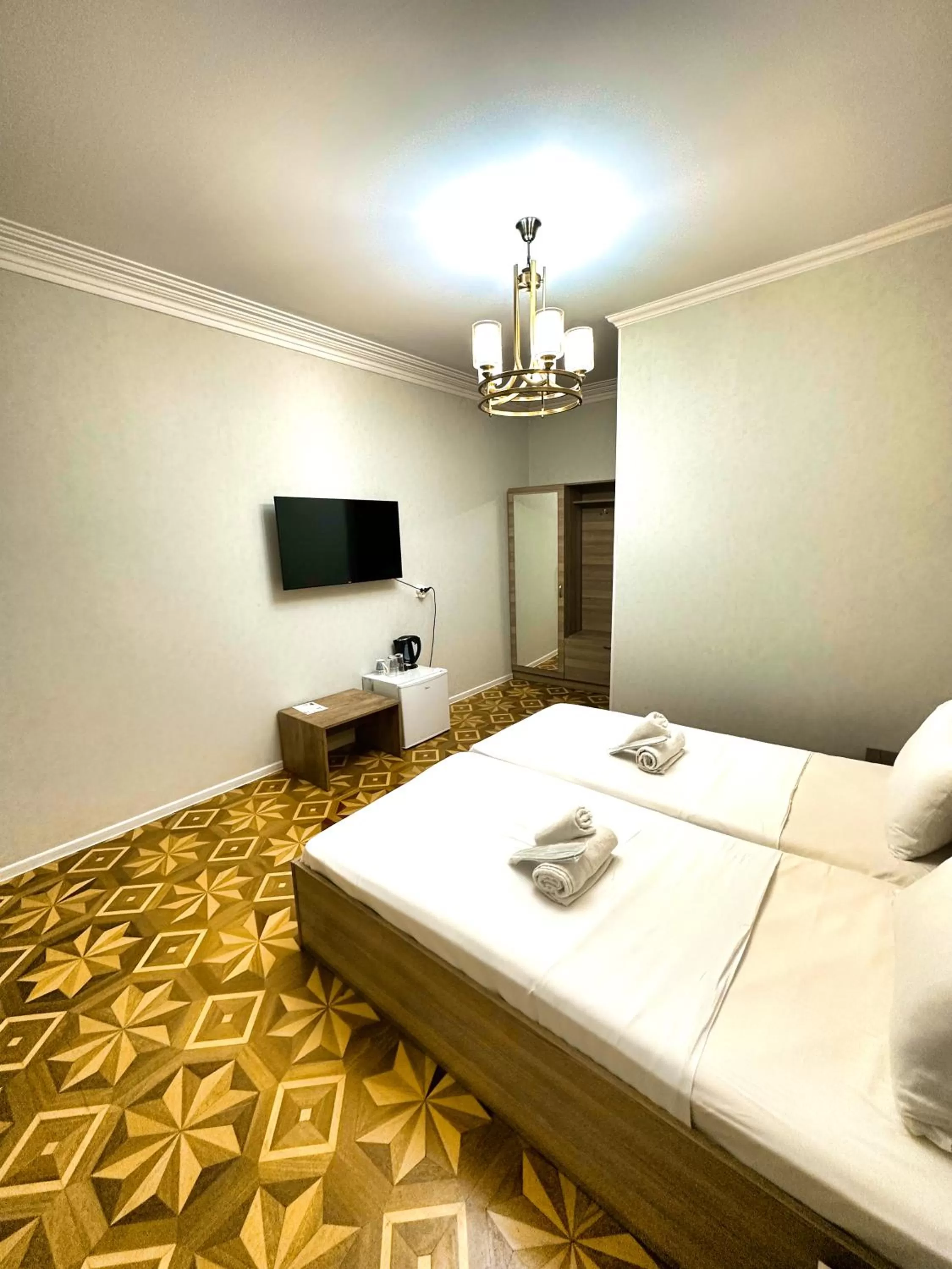 Bedroom, Bed in Metekhi View Hotel