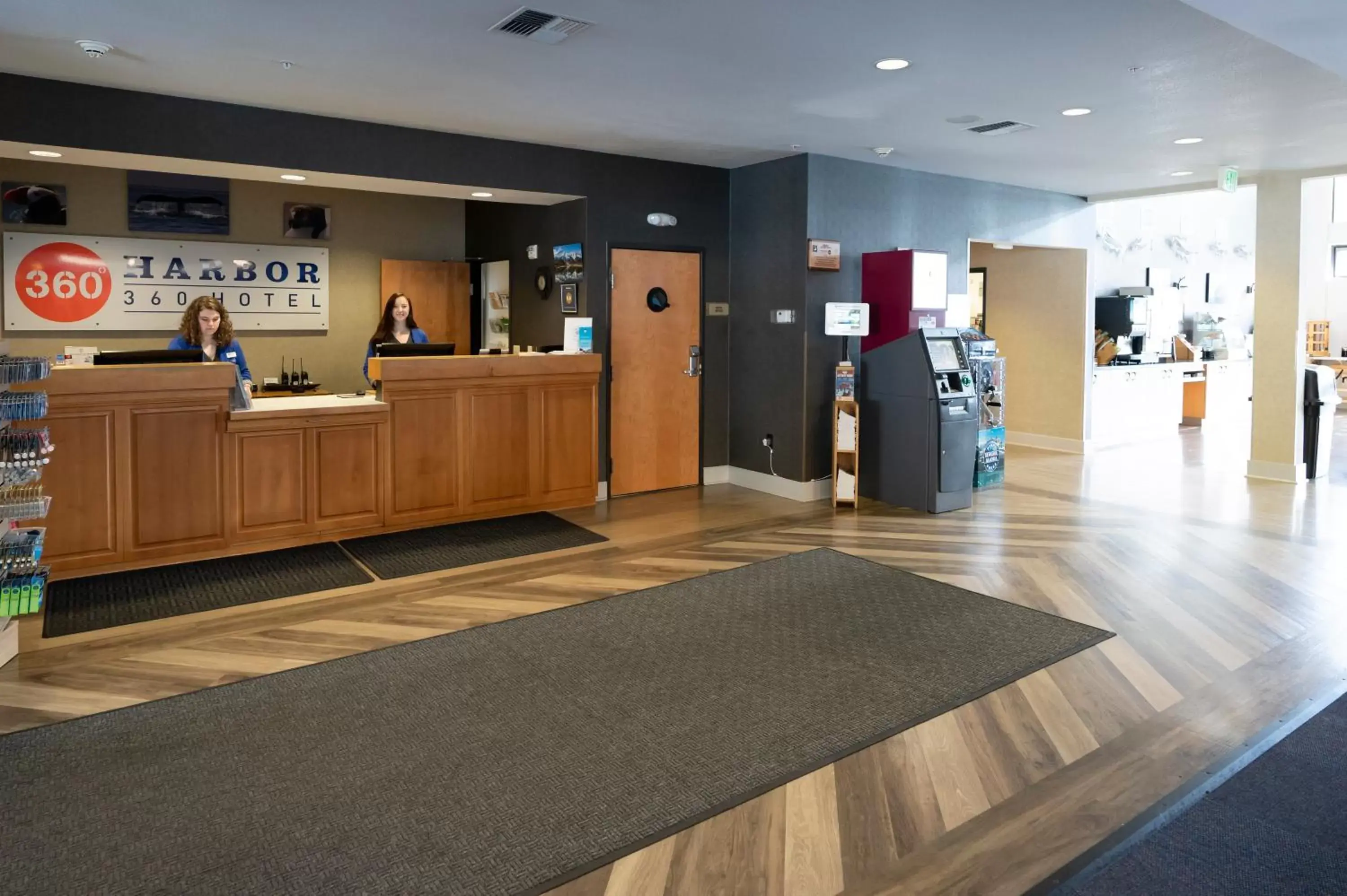 Lobby or reception in Harbor 360 Hotel Seward