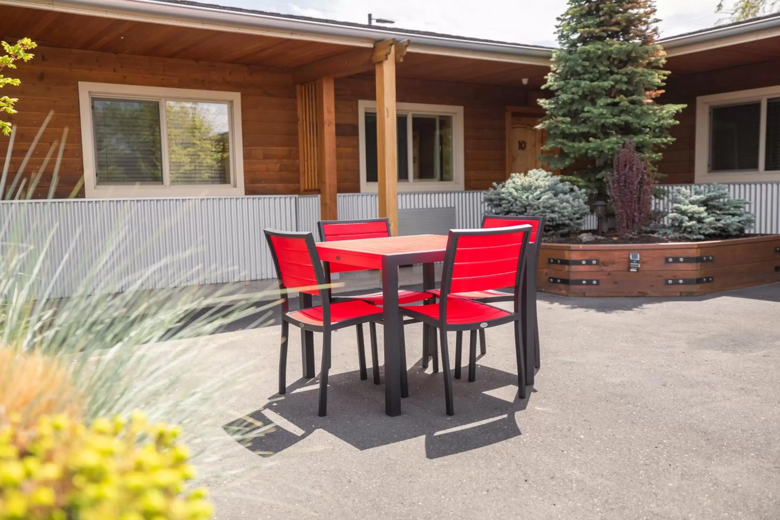 Patio in Wall Street Suites