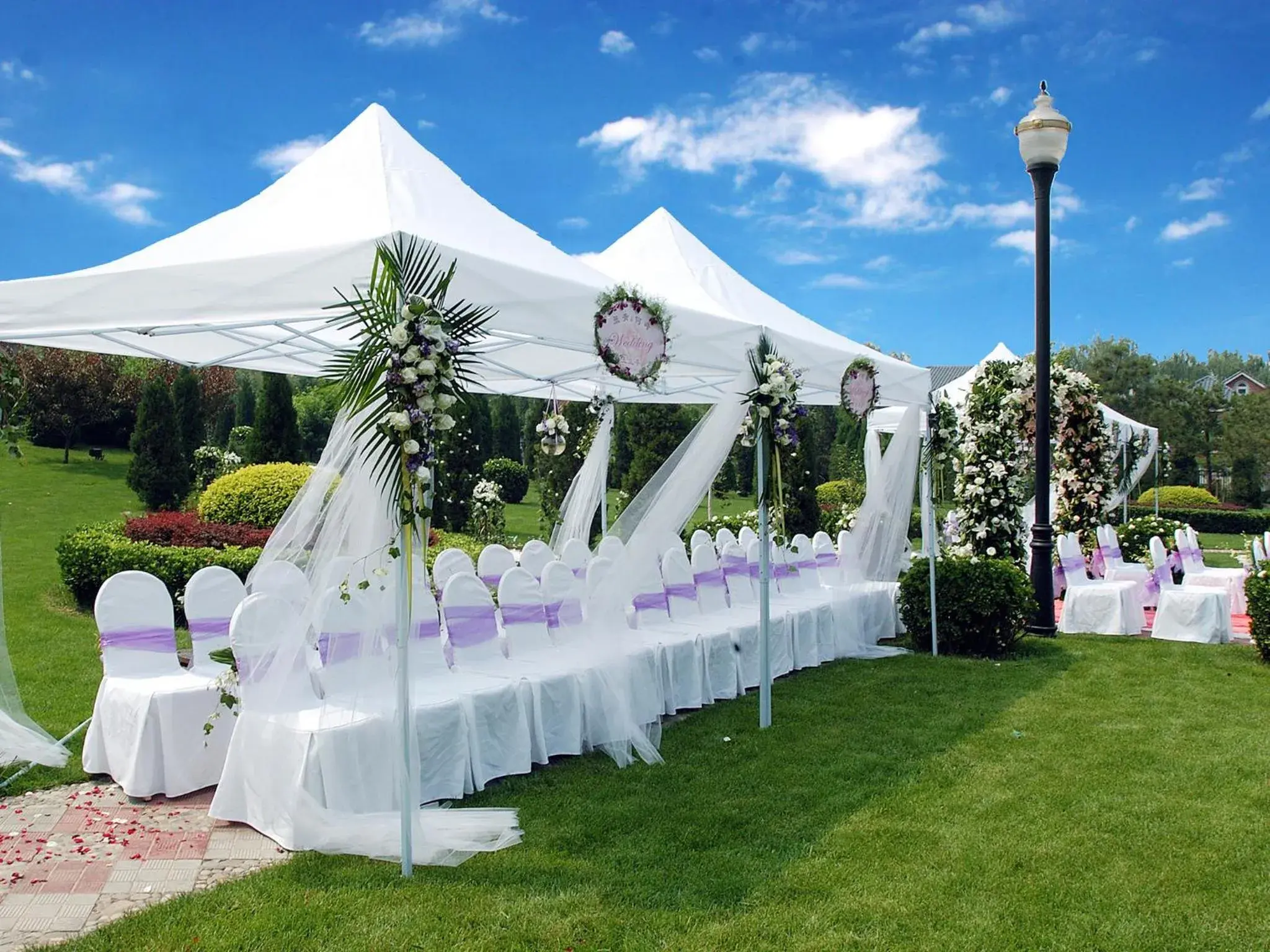 Garden view, Banquet Facilities in Wyndham Beijing North