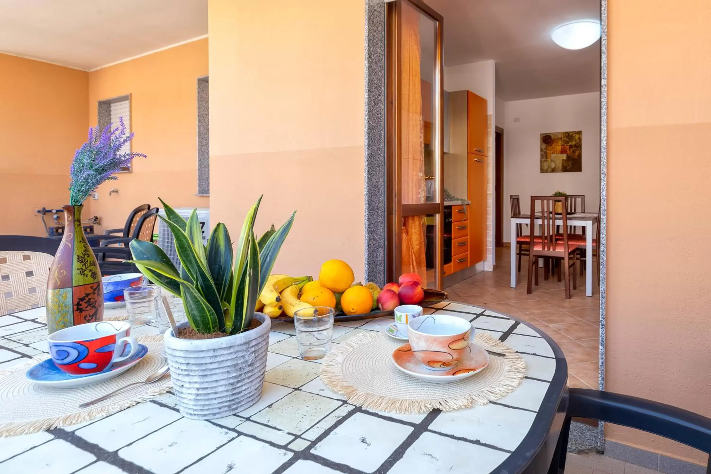 Balcony/Terrace in KaRol Casa Vacanze