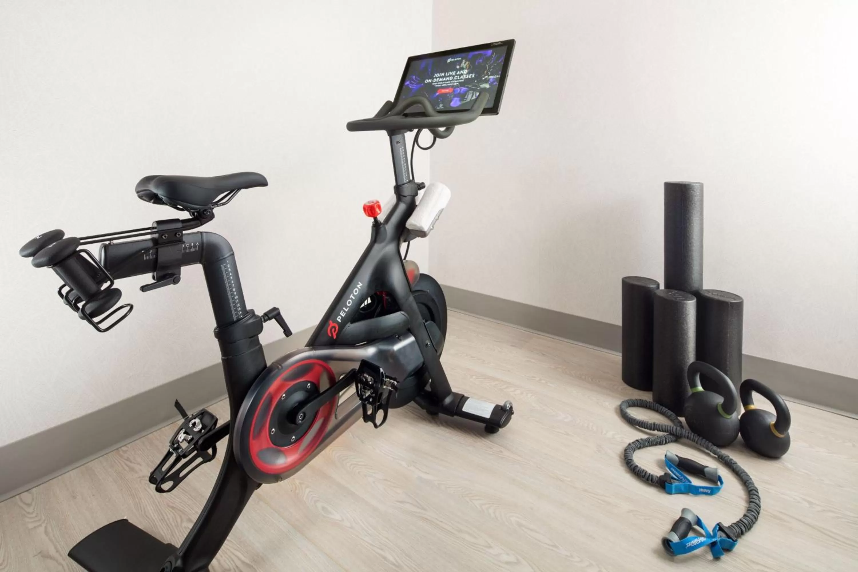 Fitness centre/facilities in Dallas Marriott Downtown