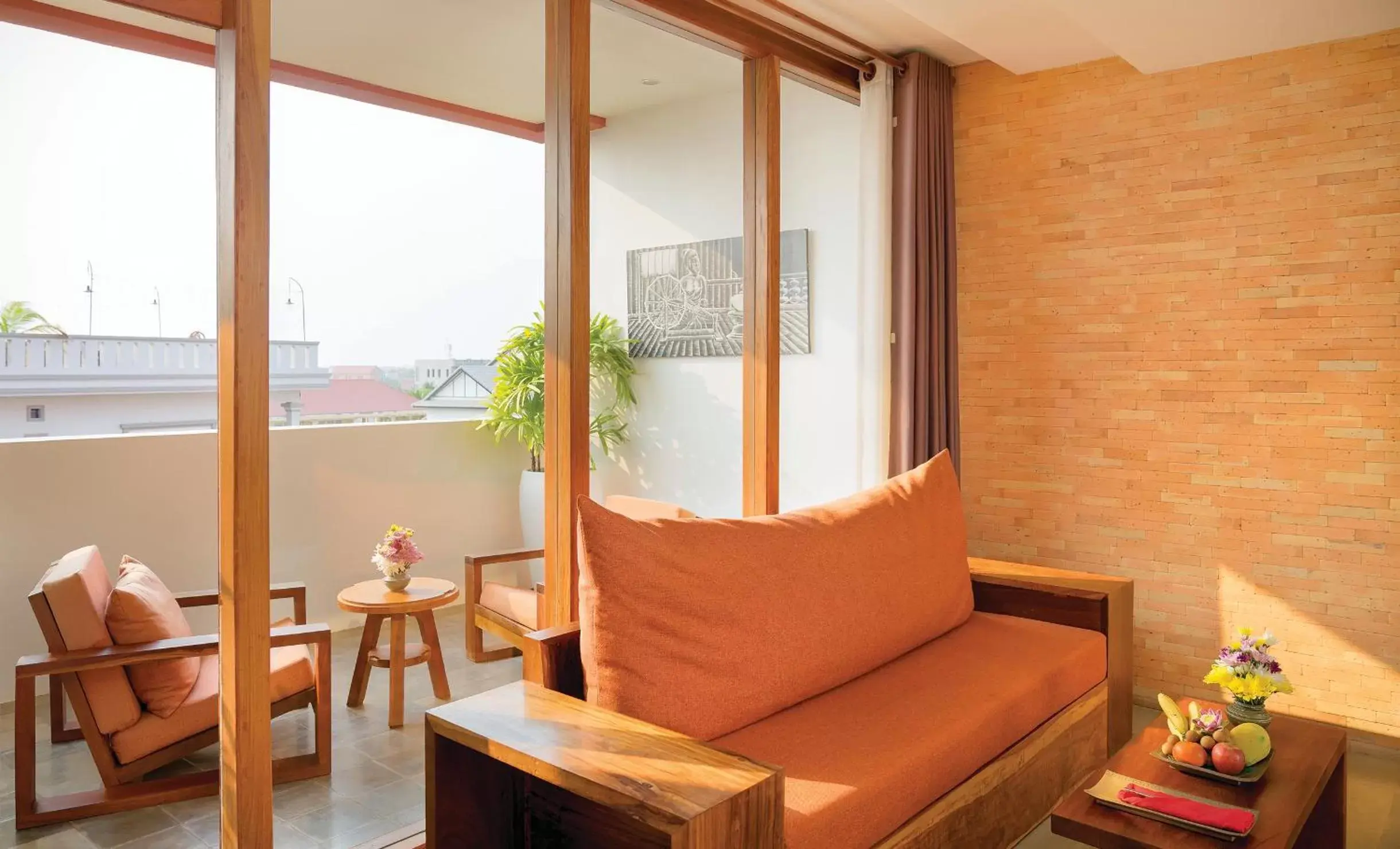 Balcony/Terrace, Seating Area in Golden Temple Residence