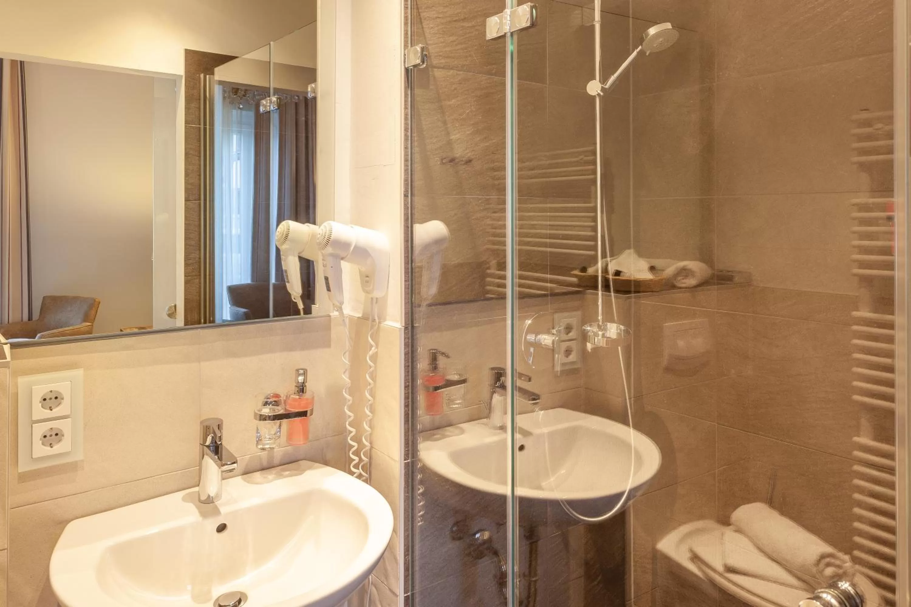 Bathroom in Hotel Vier Jahreszeiten Binz