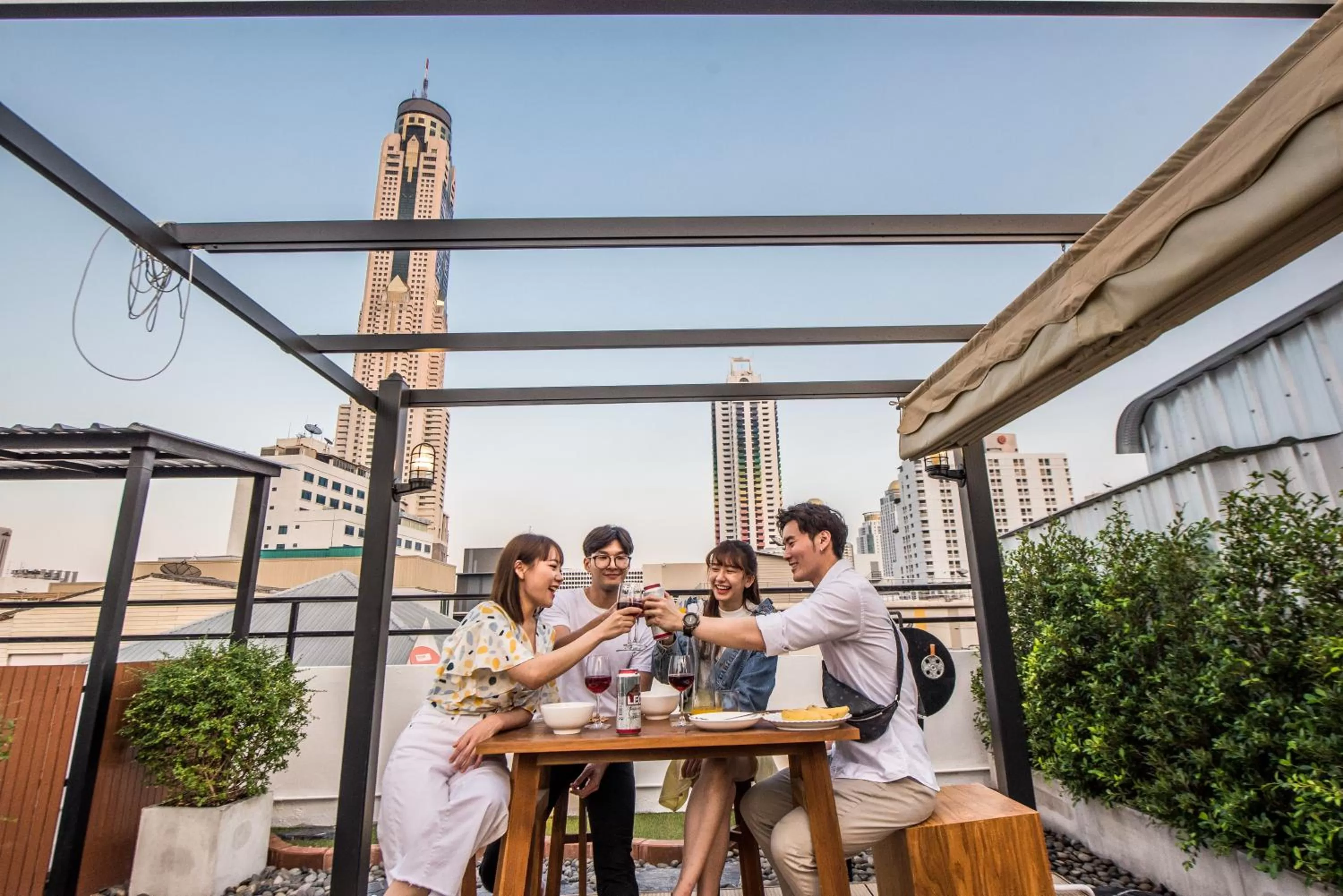 Balcony/Terrace in Theme Boutique Hotel Bangkok