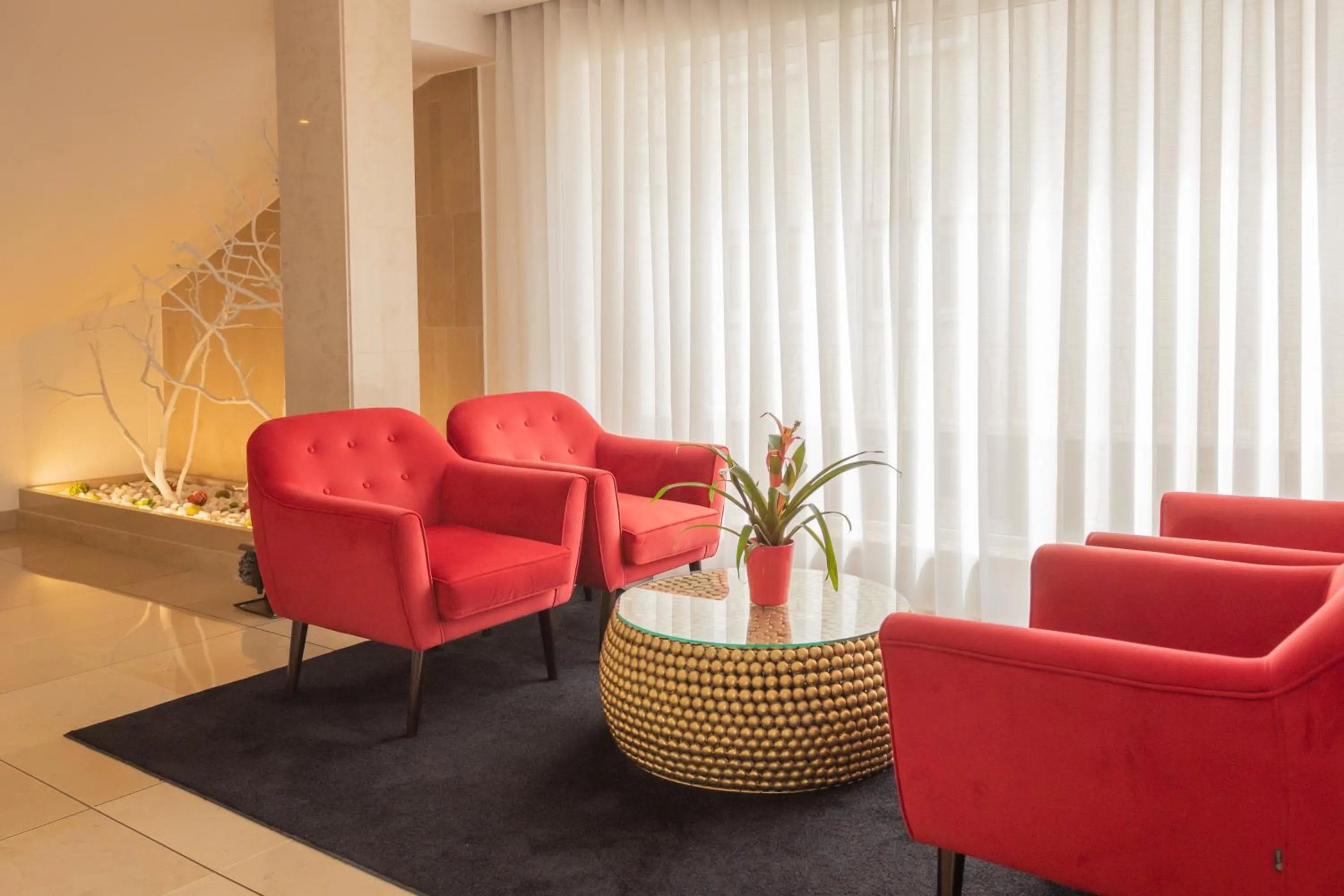 Lobby or reception in Hotel Regina