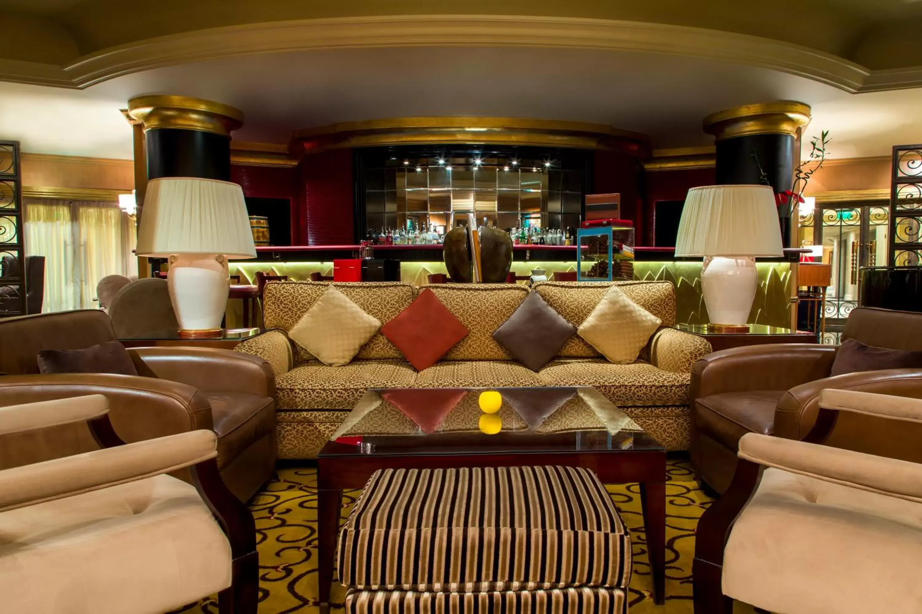 Lounge or bar, Lounge/Bar in Kempinski Nile Hotel, Cairo