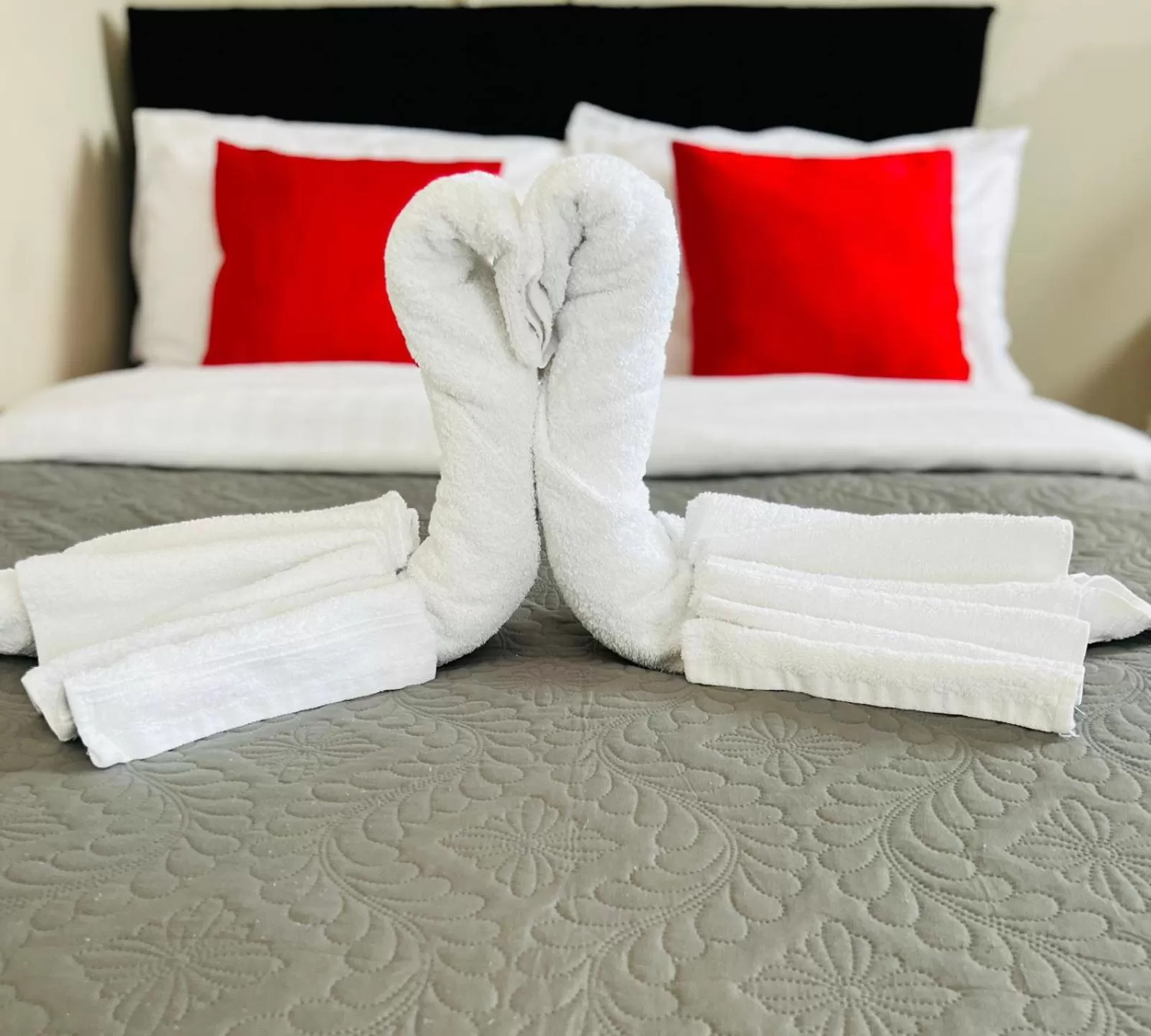 Bed in Indigo Suites