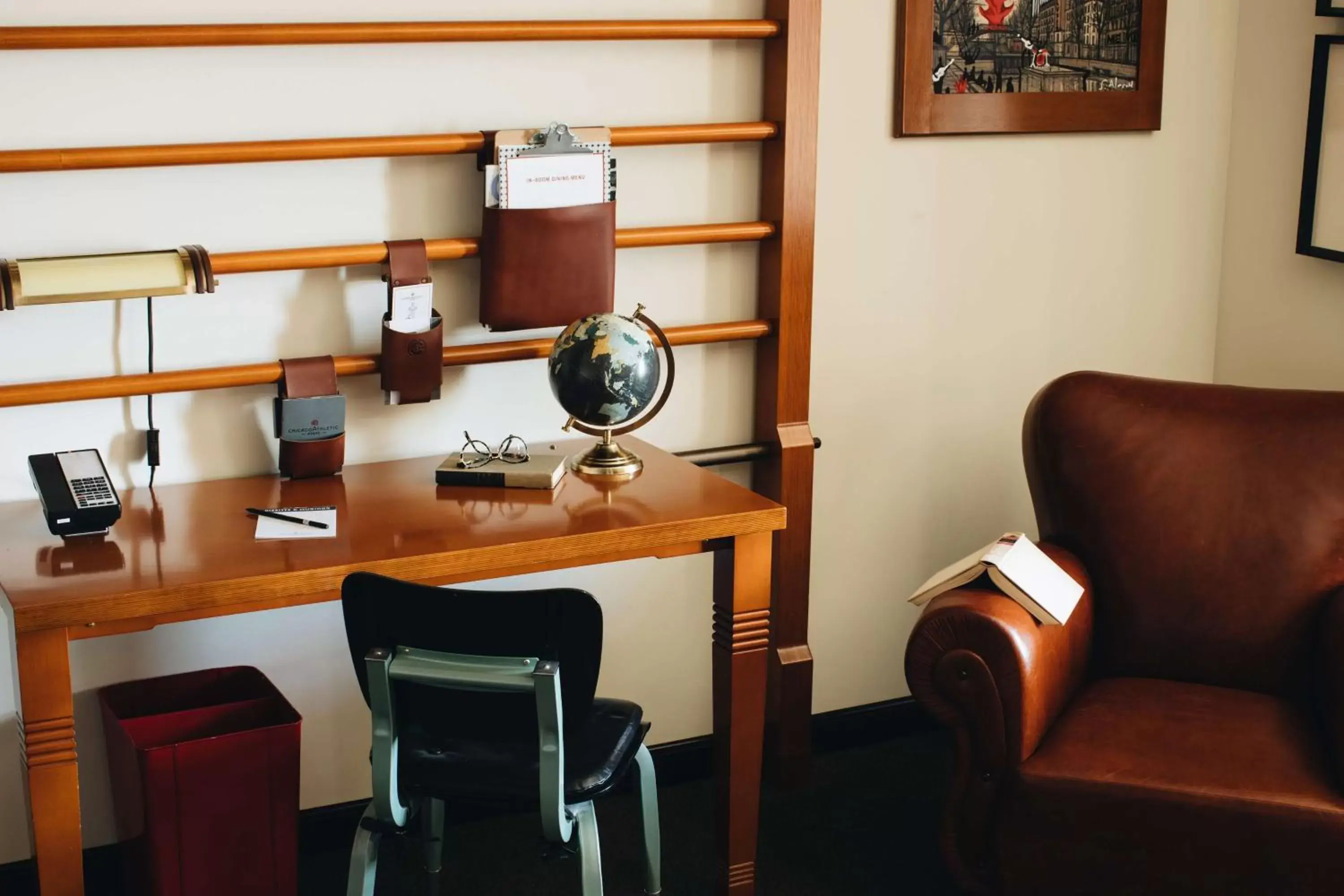 Bedroom in Chicago Athletic Association, part of Hyatt